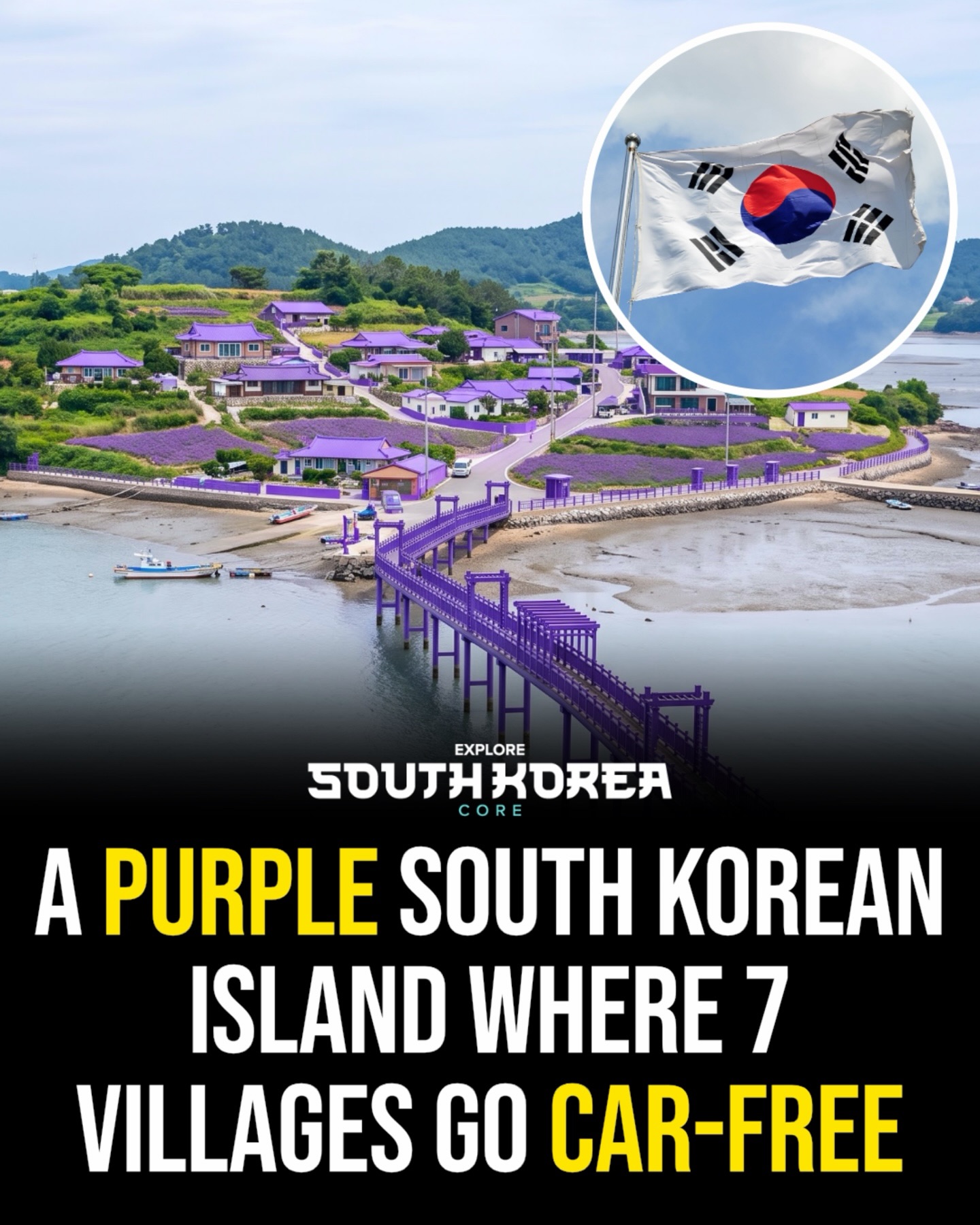 Purple Islands: Car-Free Korean Destinations