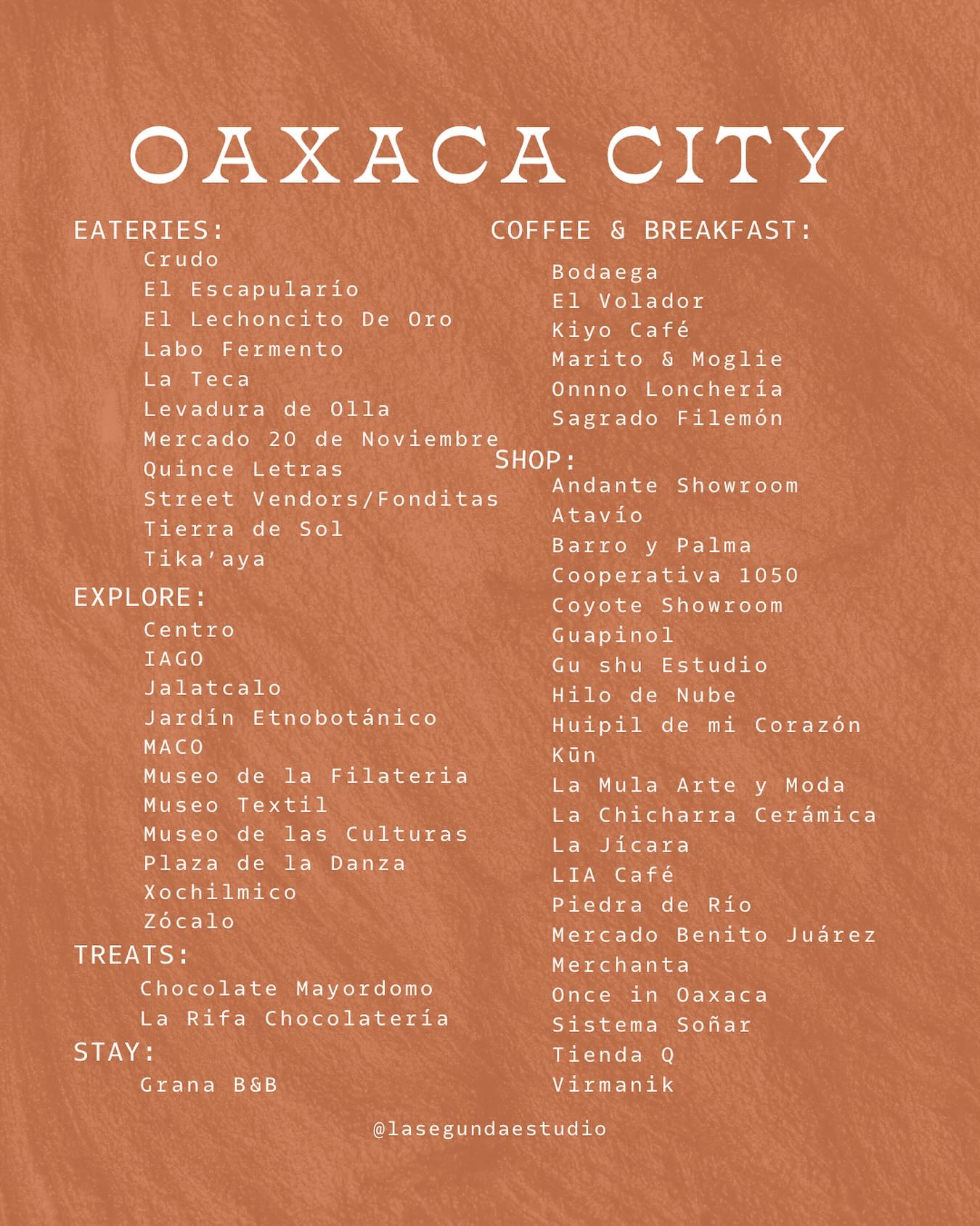 Oaxaca City: Eateries, Shops, and Cultural Hotspots