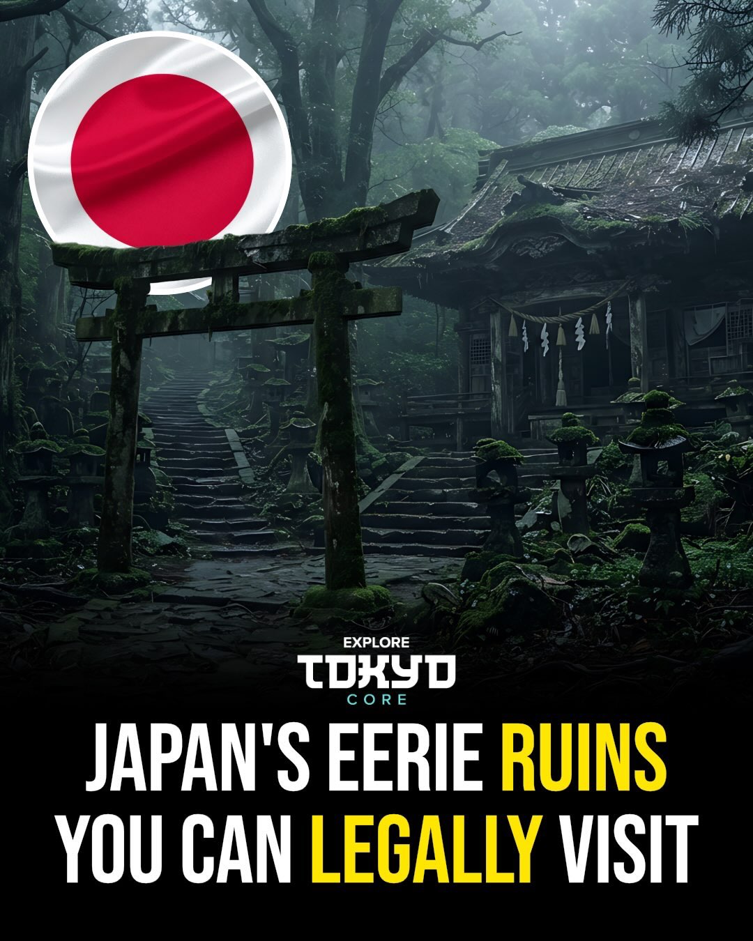 Accessible Eerie Ruins Across Japan