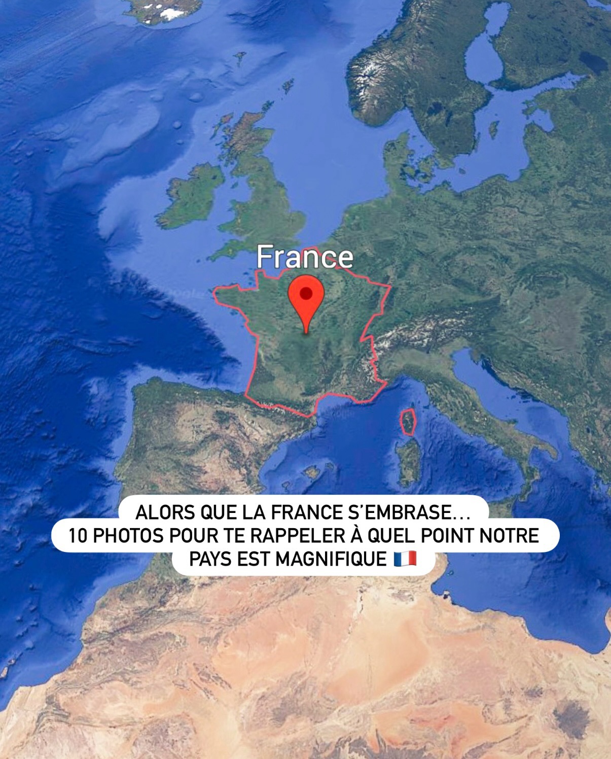 Alpine Lakes and Mountain Peaks in France