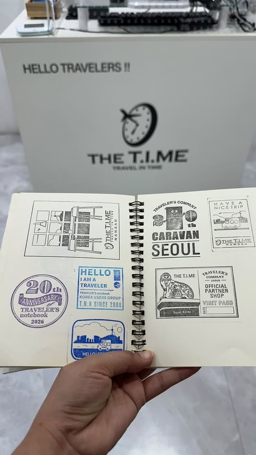 Seoul's The Time Namsan Features Traveler's Notebook Stamps