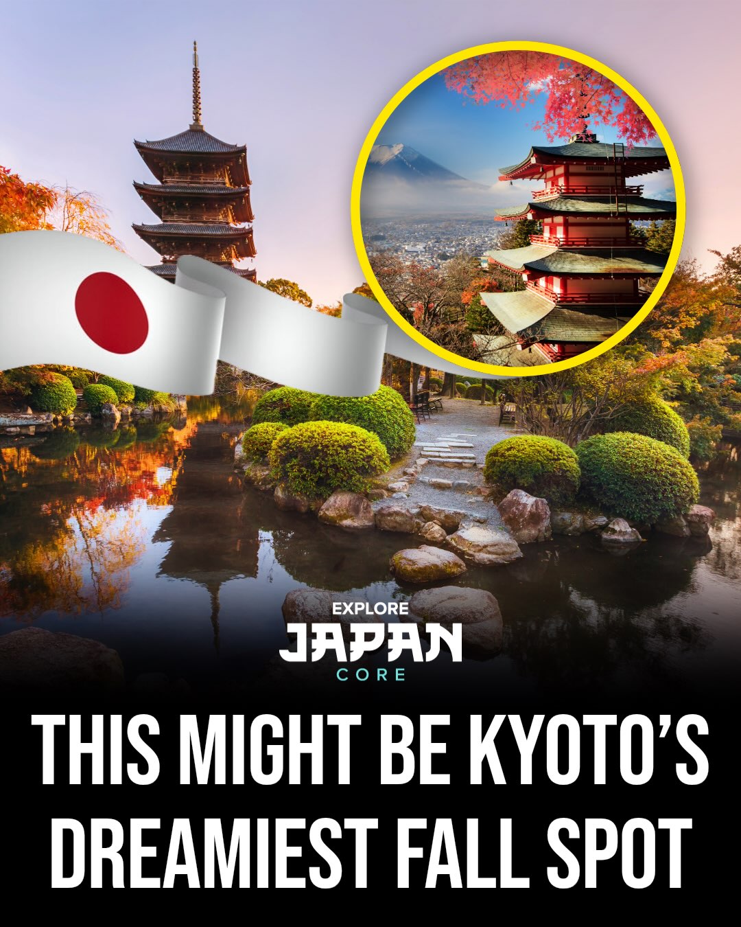 Kyoto's Autumn Splendor: Temples and Pagodas