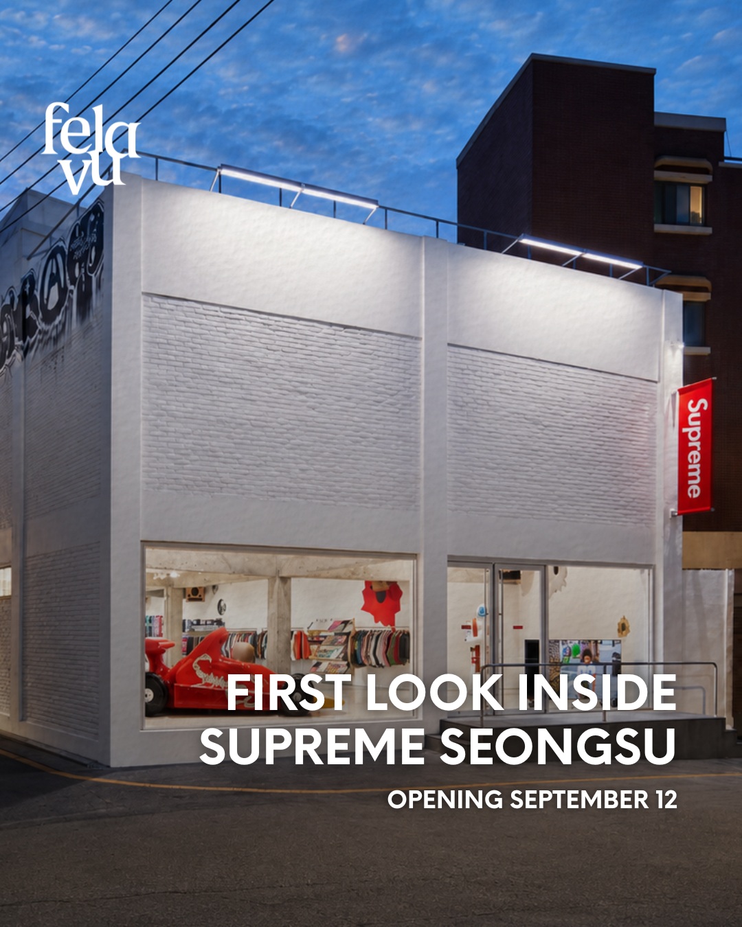 Supreme Opens New Seoul Store with Unique Design