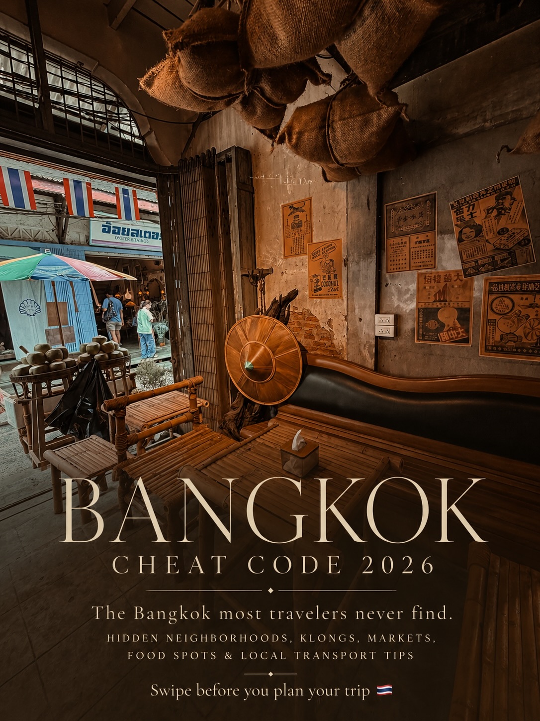 Bangkok's Hidden Neighborhoods, Markets, and Green Spaces