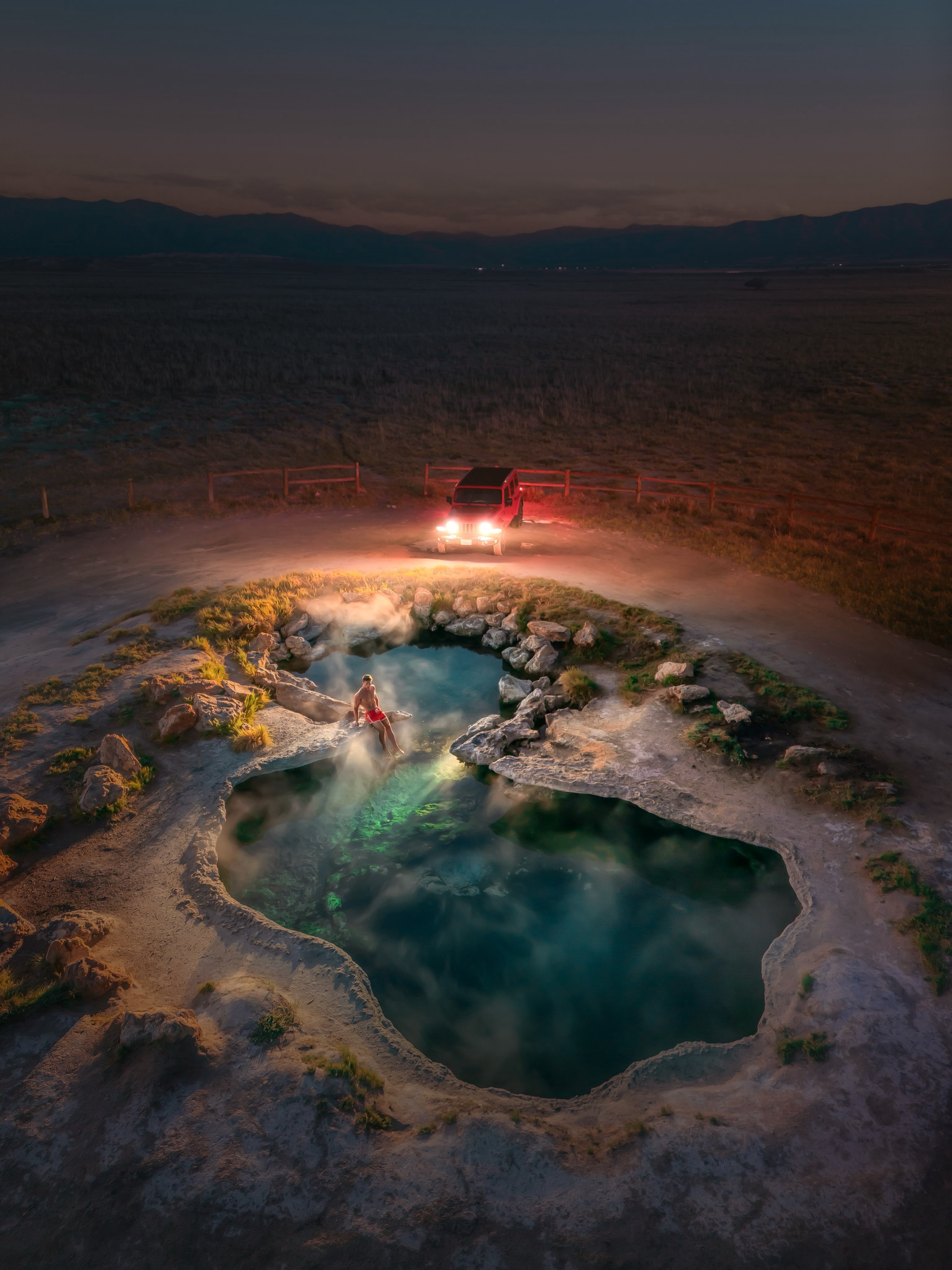 Meadow Hot Springs Offer Natural Geothermal Pools