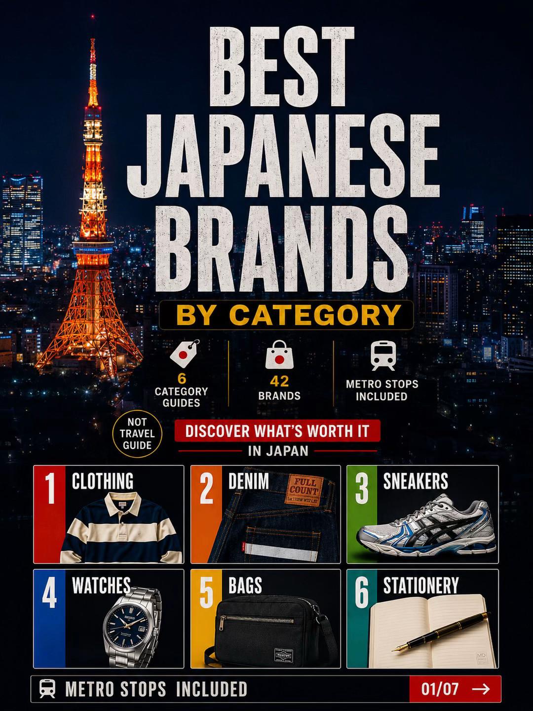 Tokyo's Top Shopping Spots For Japanese Brands