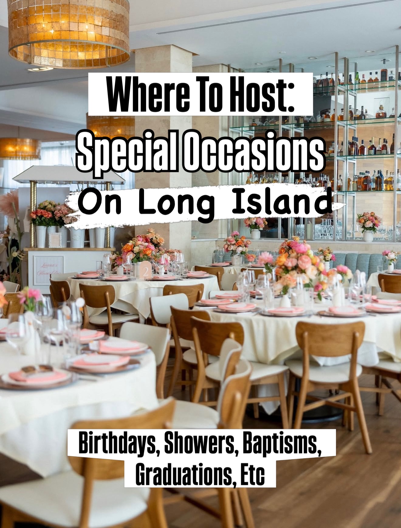 Long Island Restaurants For Special Occasions
