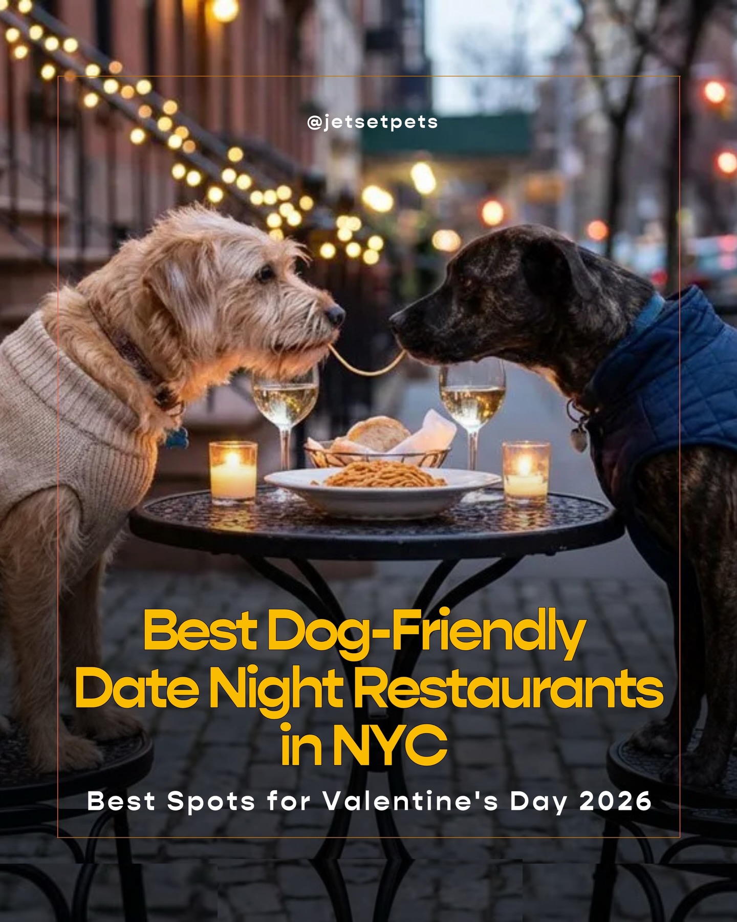 Dog-Friendly Date Night Dining in NYC