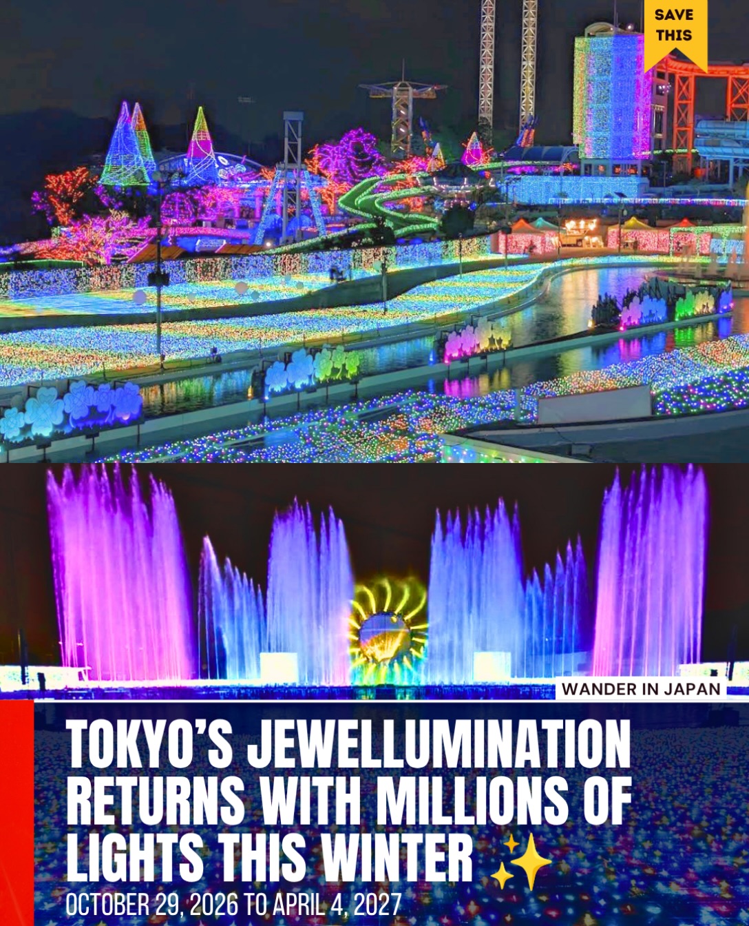 Yomiuriland Features Winter Jewellumination Event