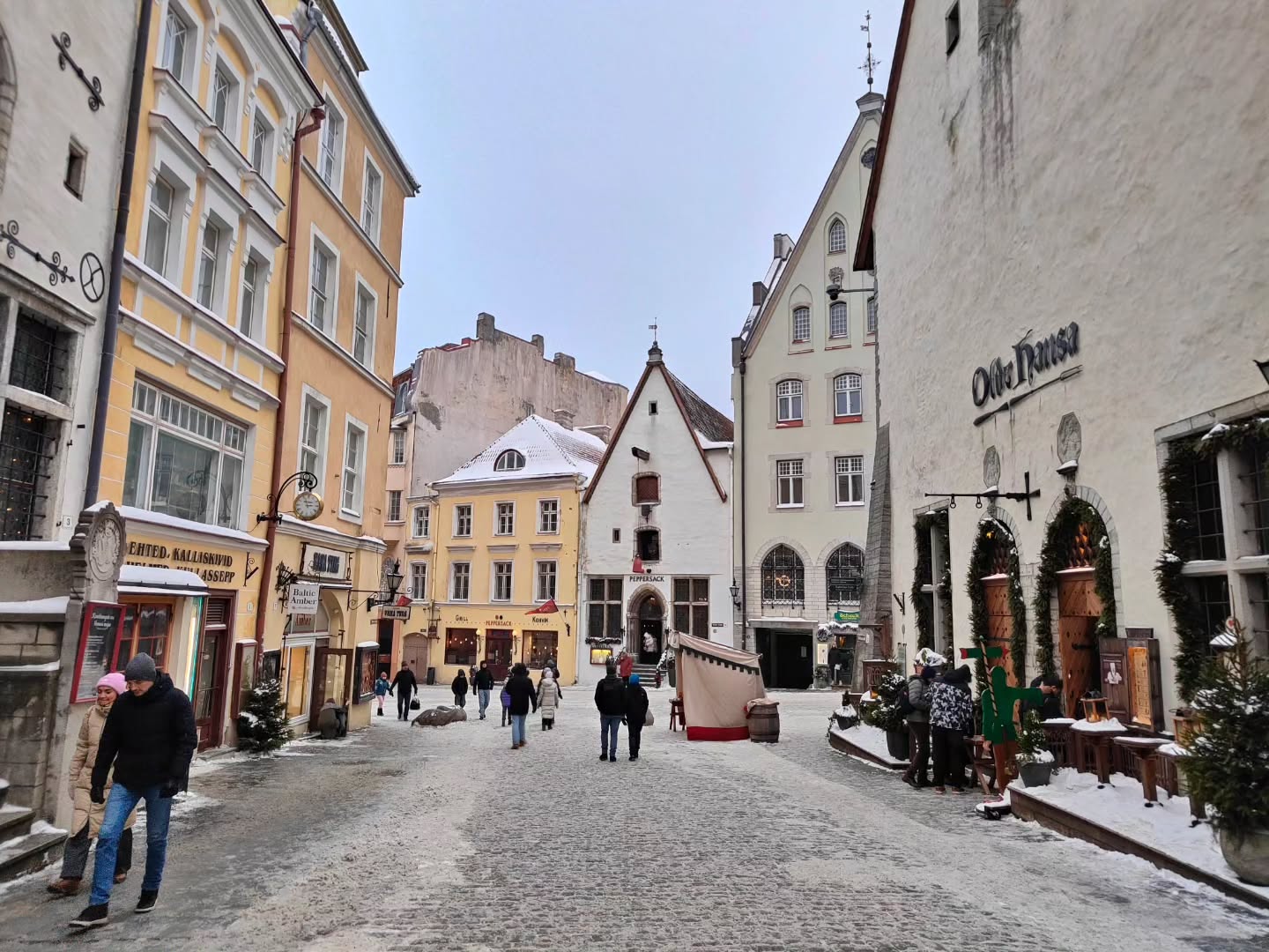 Winter Exploration Of Tallinn's Medieval Old Town