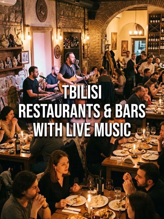 Tbilisi Venues Offering Live Music Performances