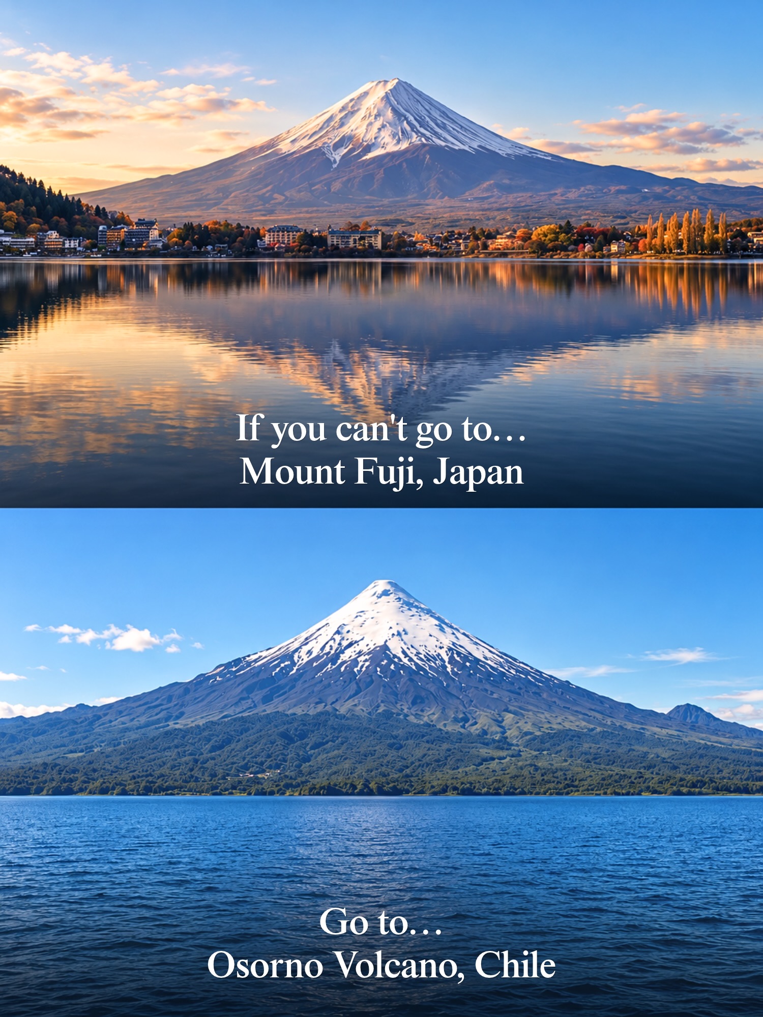 Famous Landmarks Matched With Similar Alternatives