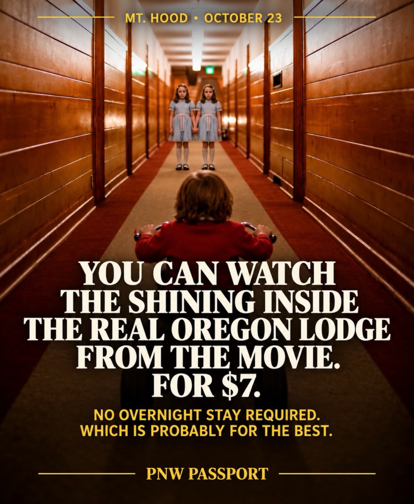 Timberline Lodge Hosts "The Shining" Screening