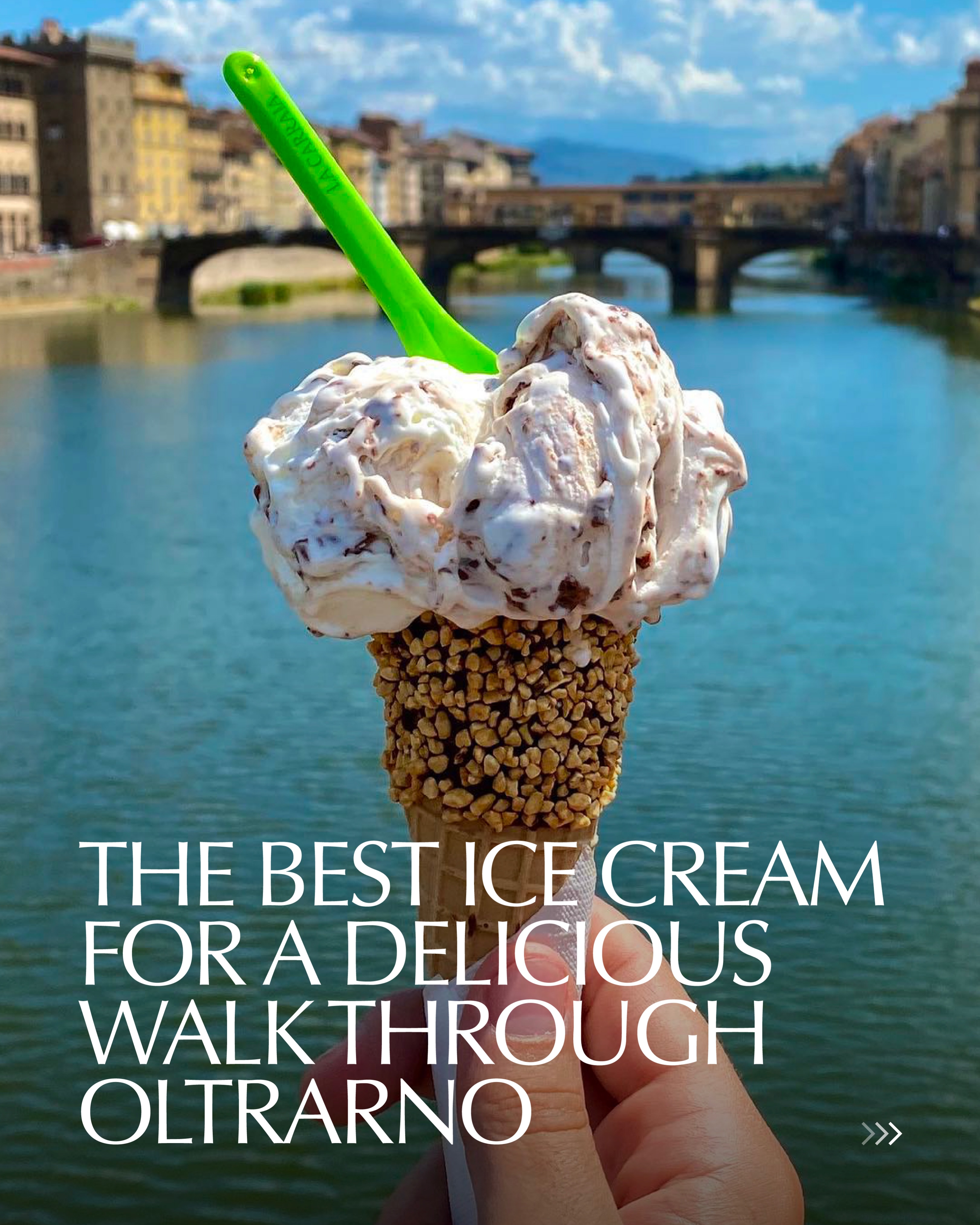 Florence Gelato Stops In The Oltrarno Neighborhood