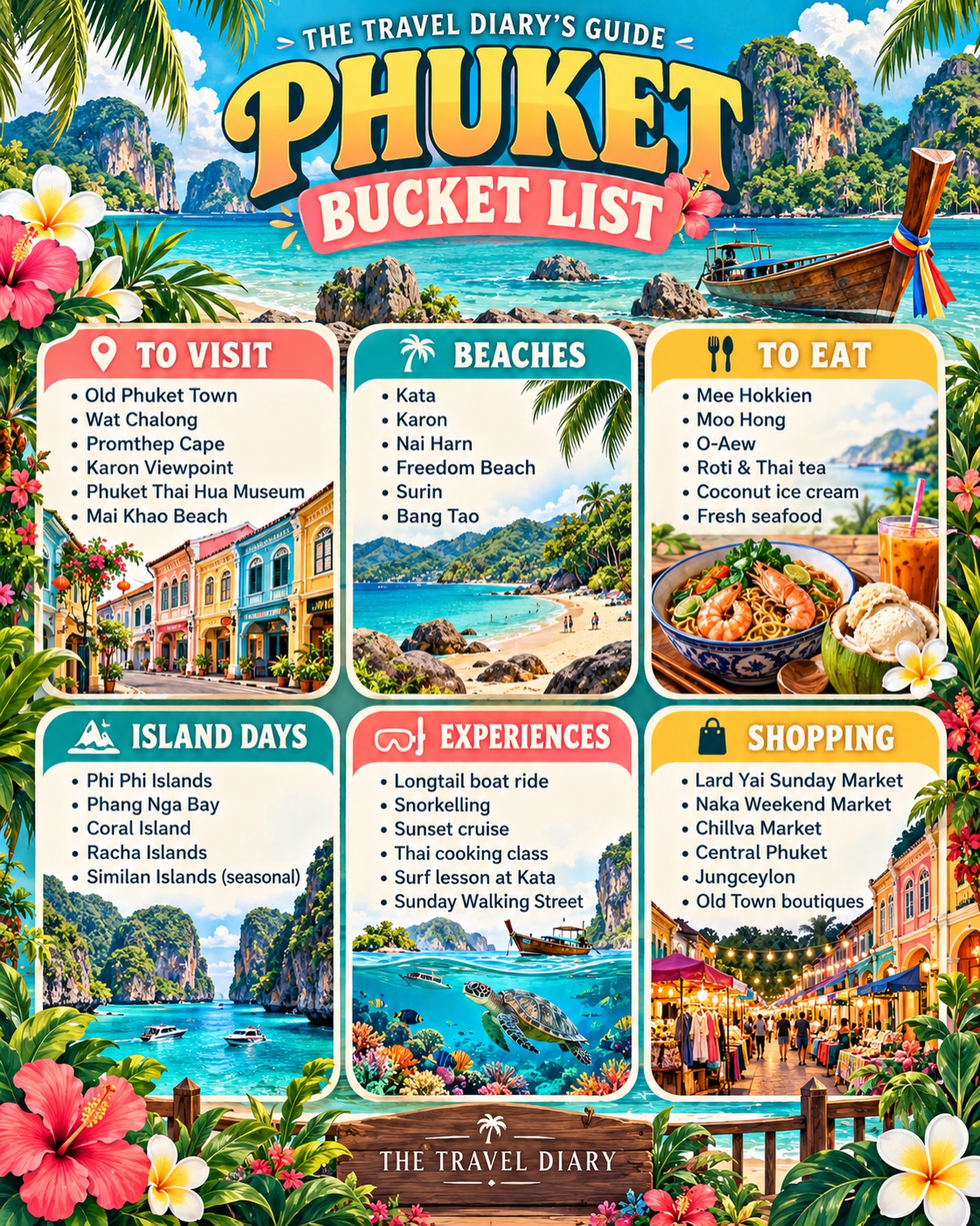 Phuket Destinations: Beaches, Islands, Markets, and More