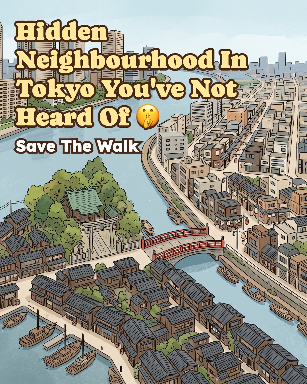 Tokyo's Tsukishima Monja Street Walking Tour