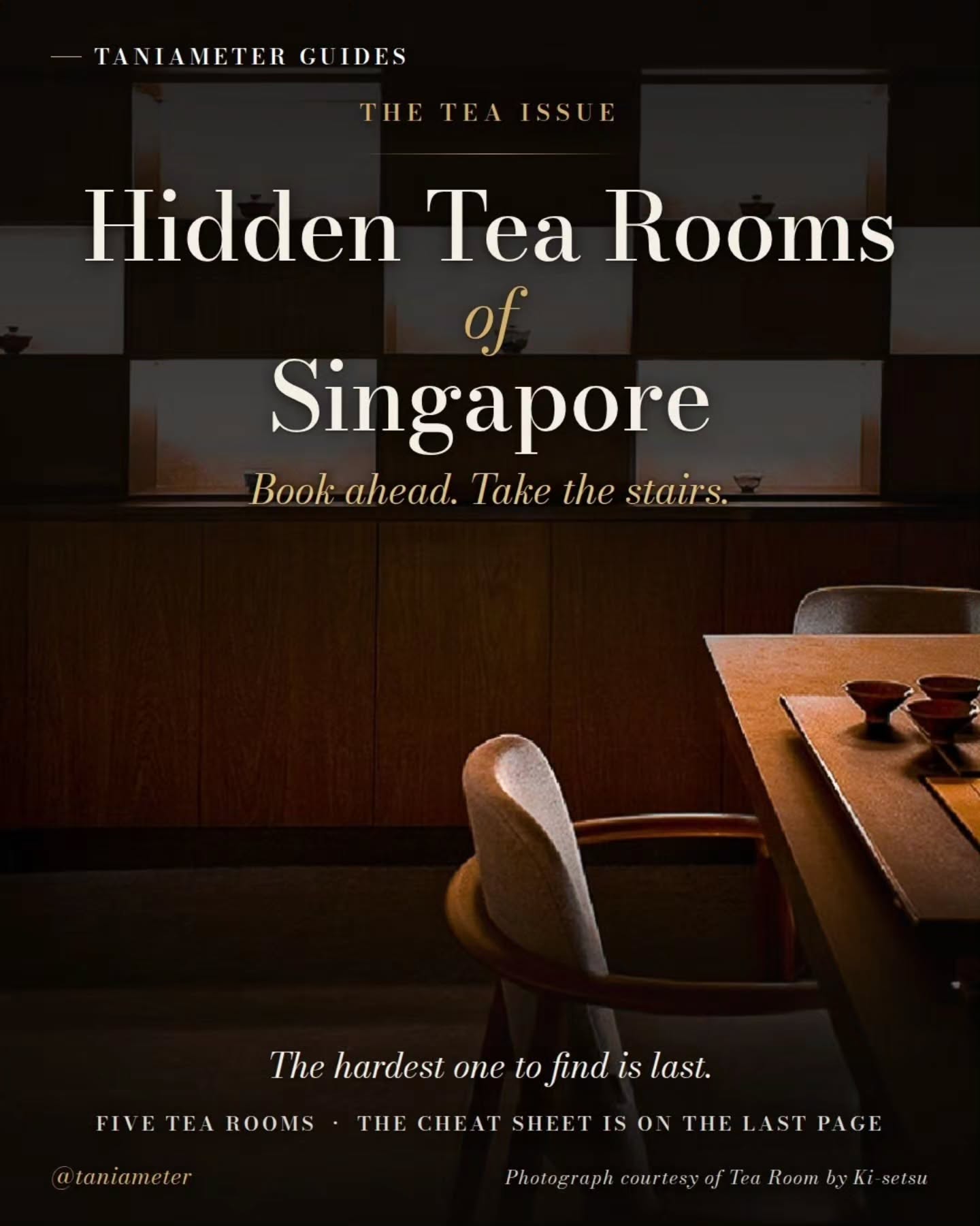 Singapore's Serene Spots For Tea