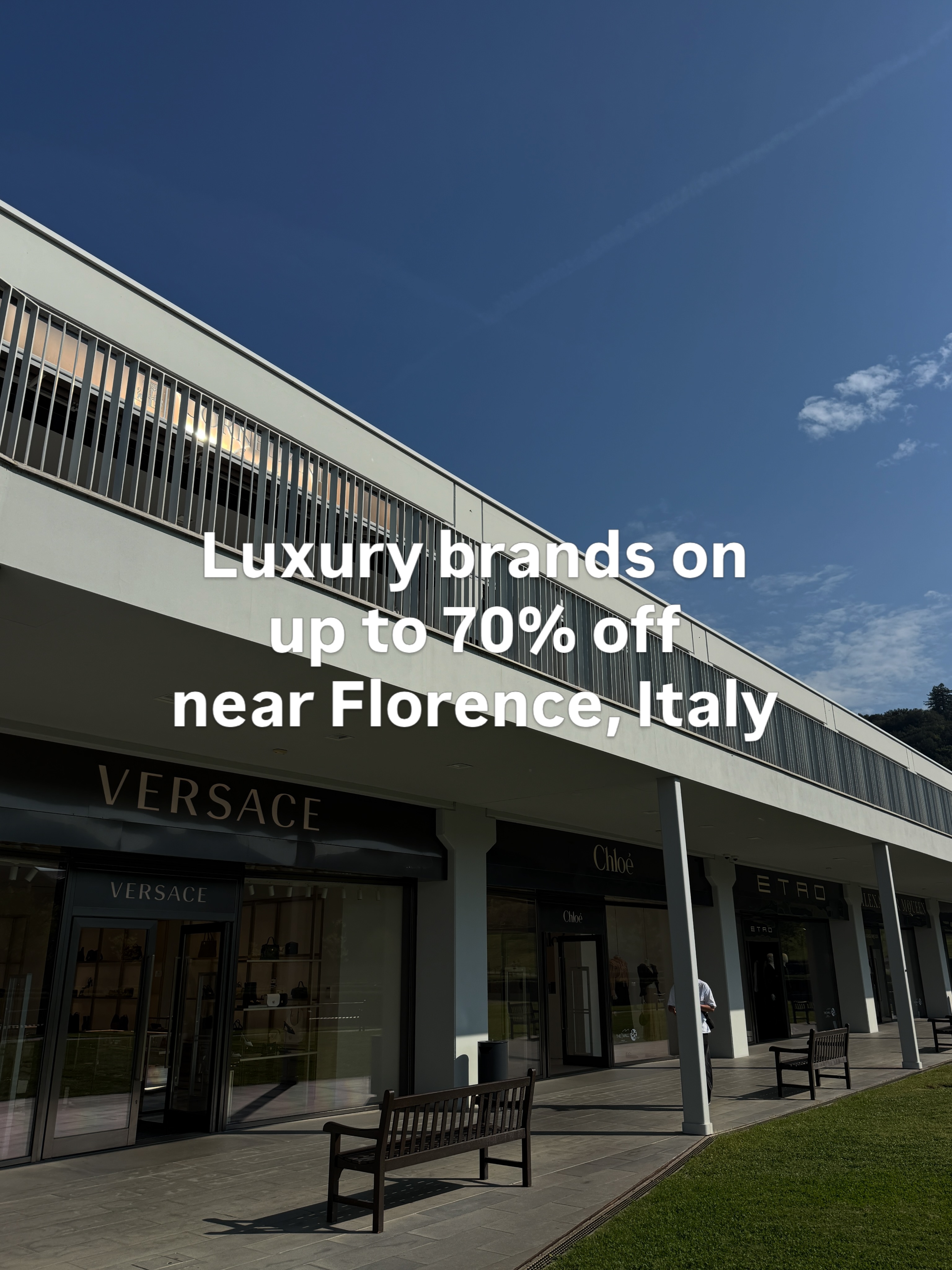 Luxury Outlet Shopping At The Mall Firenze