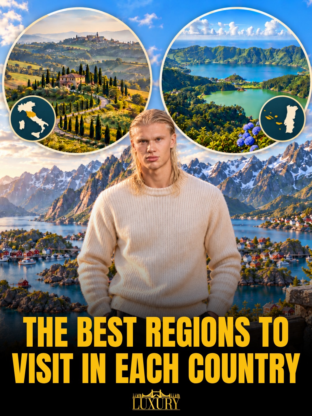 Diverse Global Regions Showcasing Natural Wonders