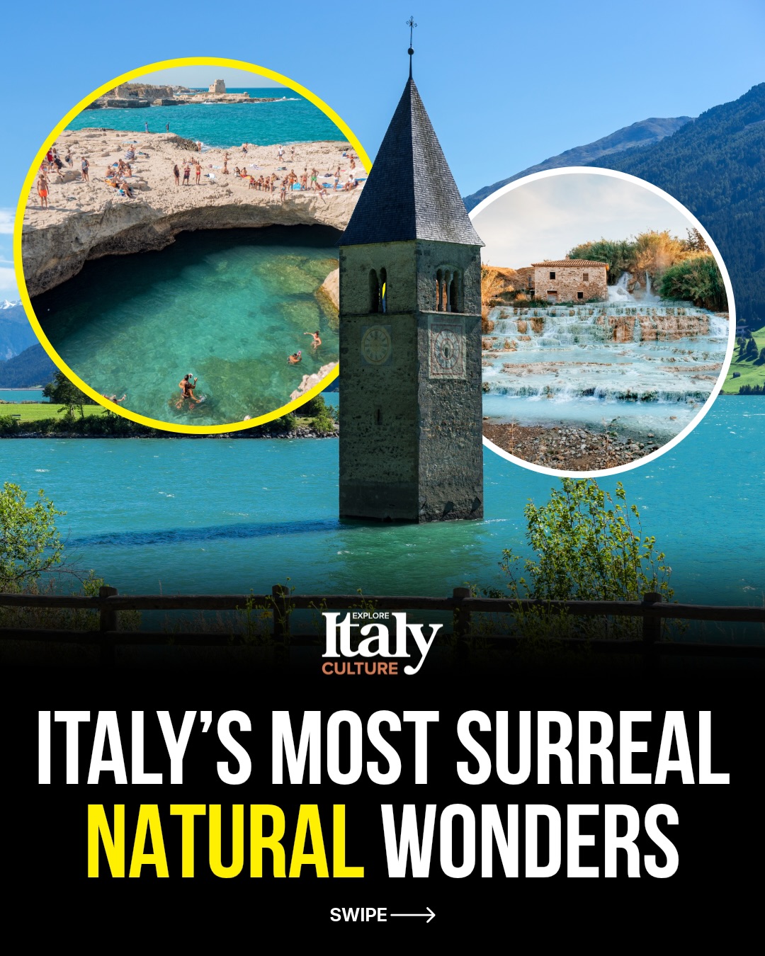 Italy's Surreal Natural Wonders Beyond Cities