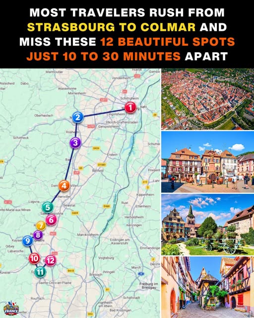 Alsace Villages: Scenic Stops Between Strasbourg and Colmar