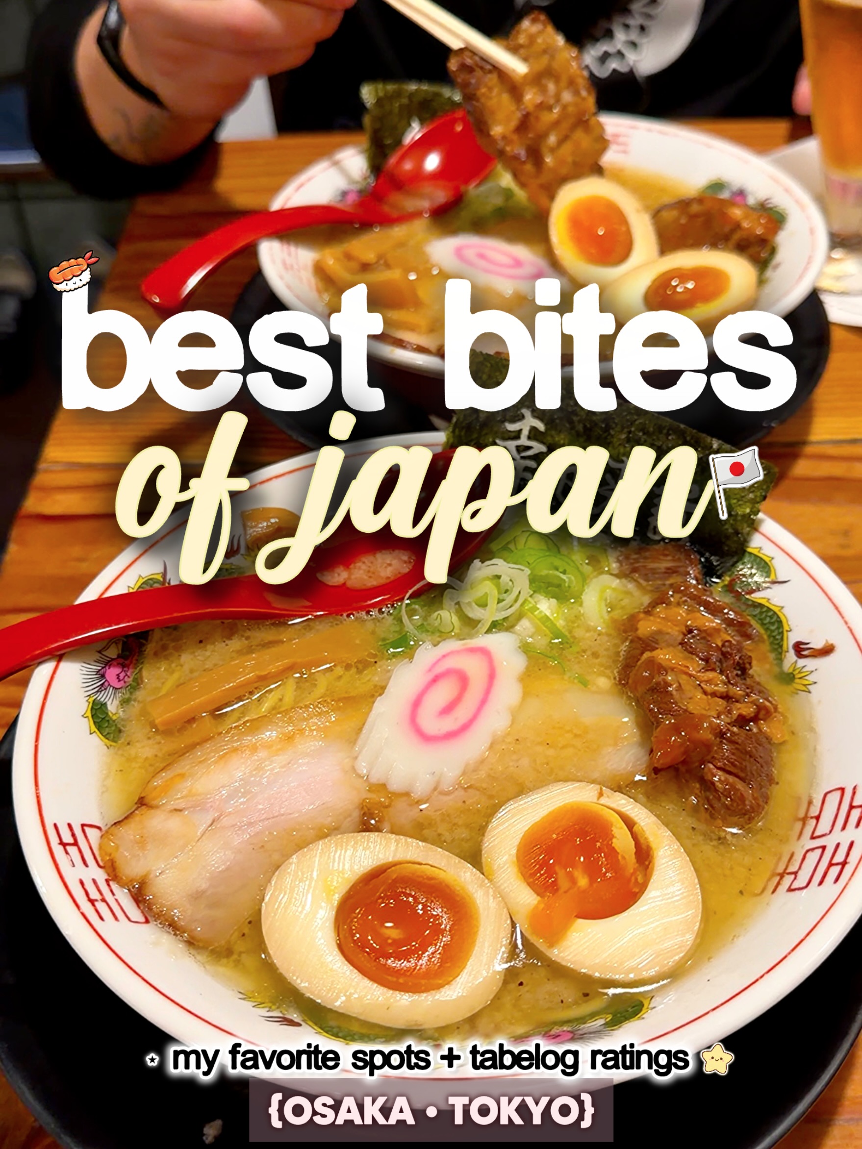 Best Food Spots in Osaka and Tokyo