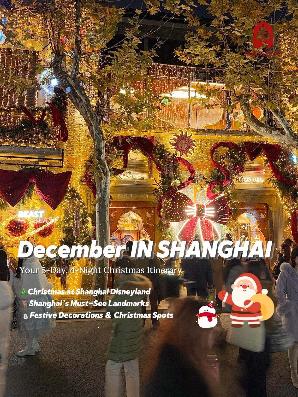 Shanghai Christmas: Landmarks, Parks, and French Concession