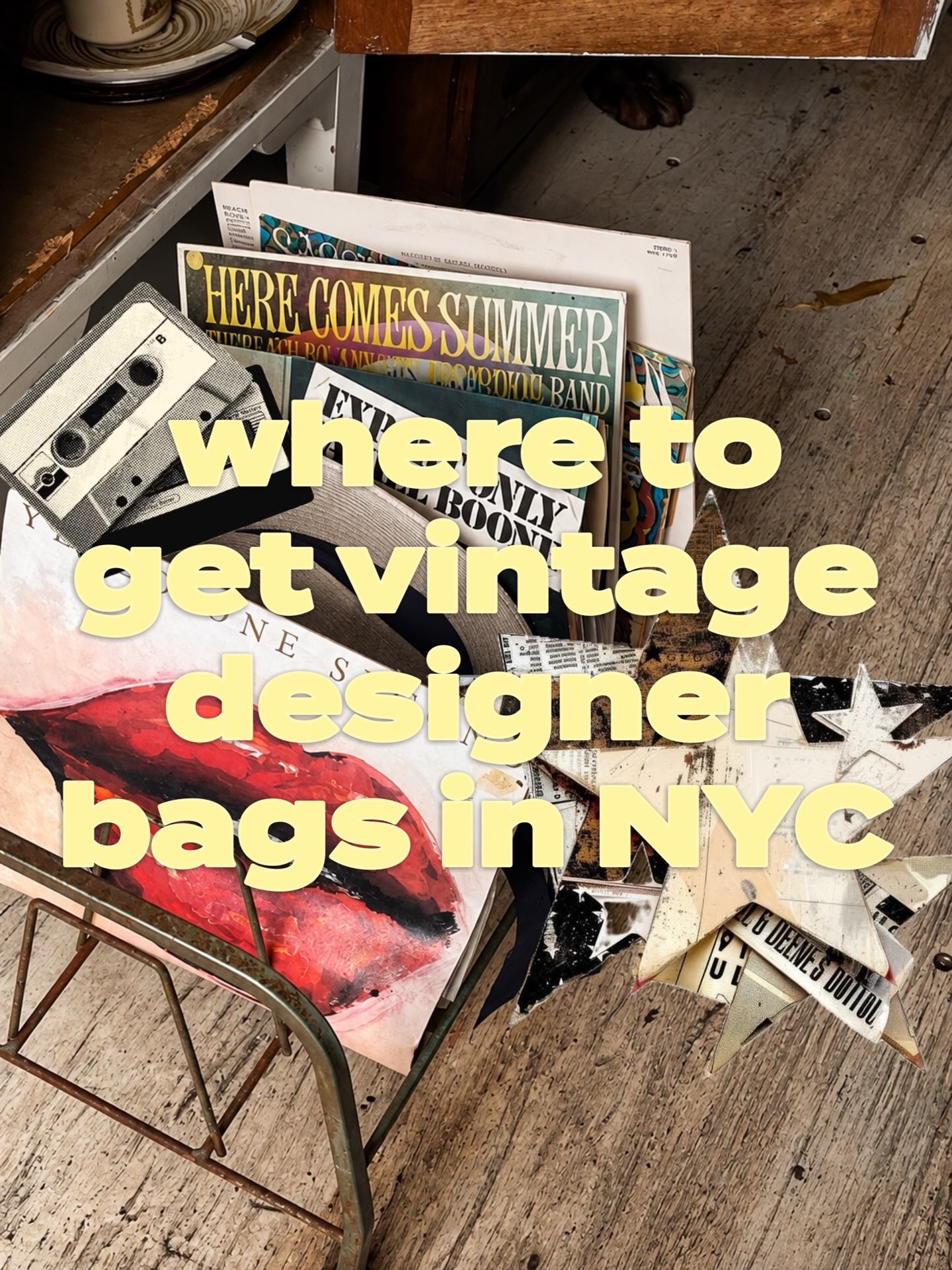 New York City Vintage Designer Bag Shopping Guide