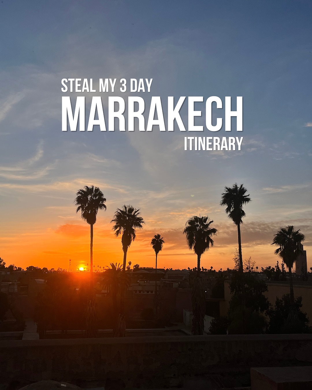 Marrakech Itinerary Features Dining And Adventure