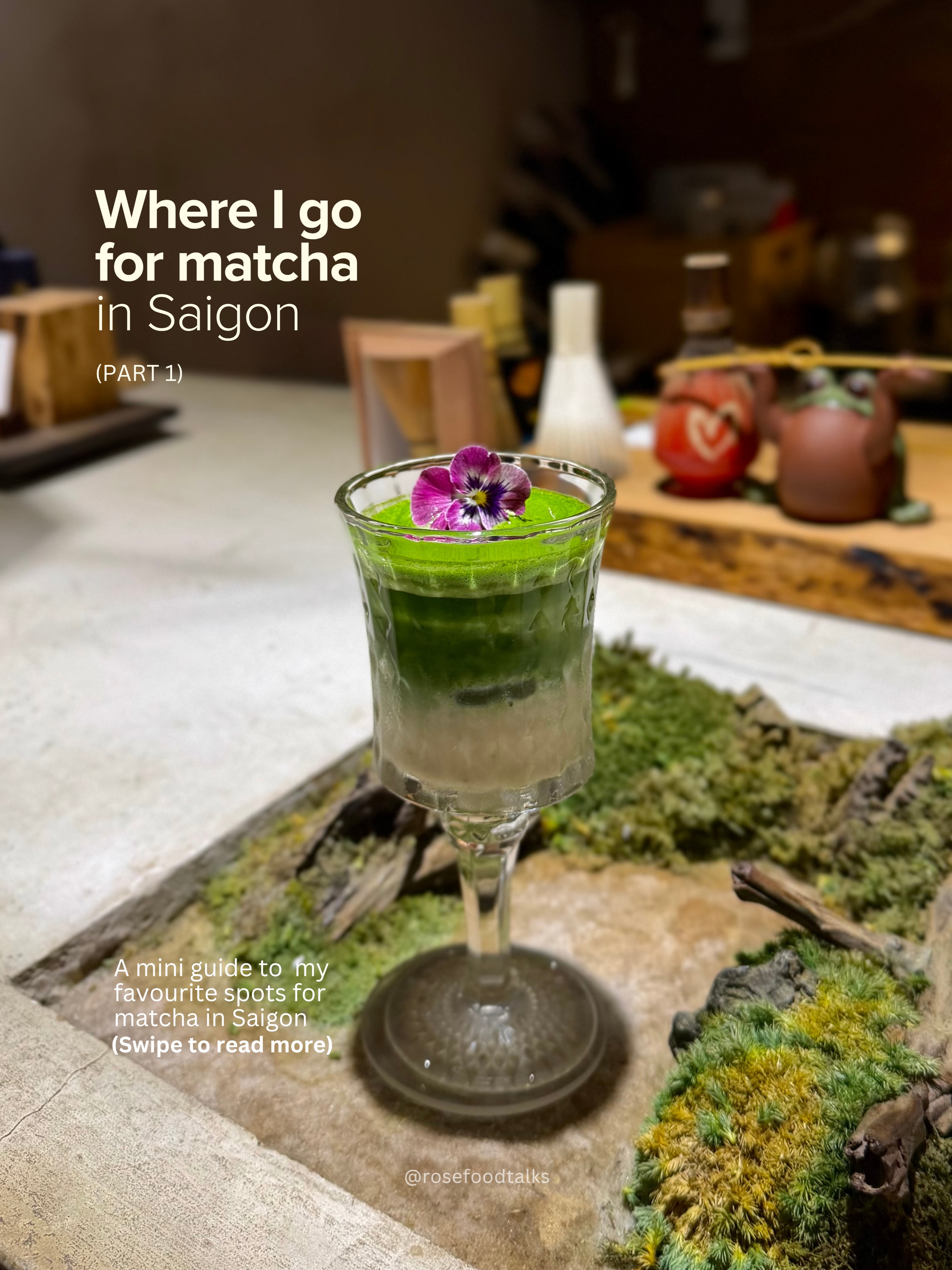 Saigon's Top Matcha Cafes And Creative Drinks