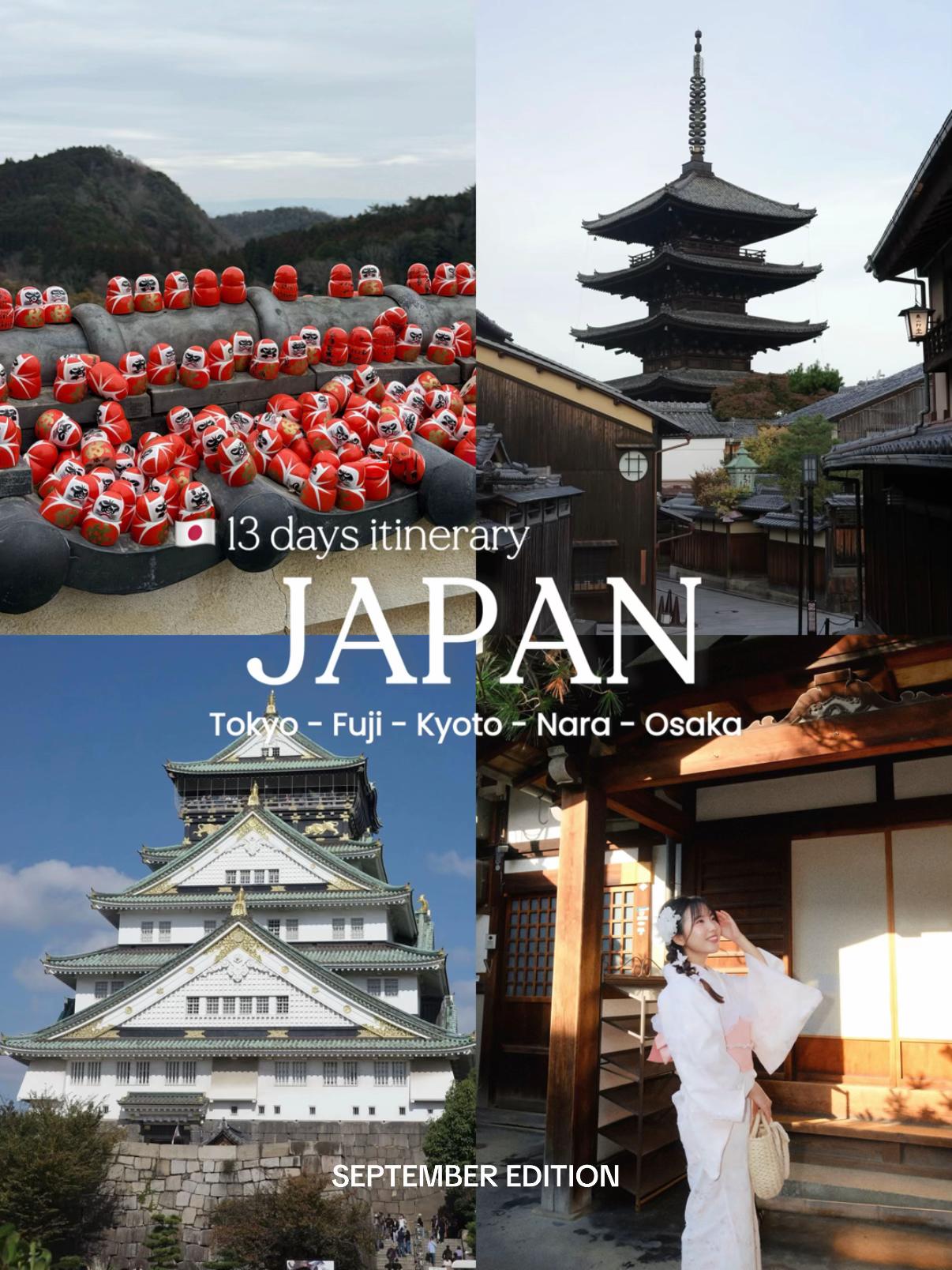 Japan Trip: Five Cities and Three Amusement Parks