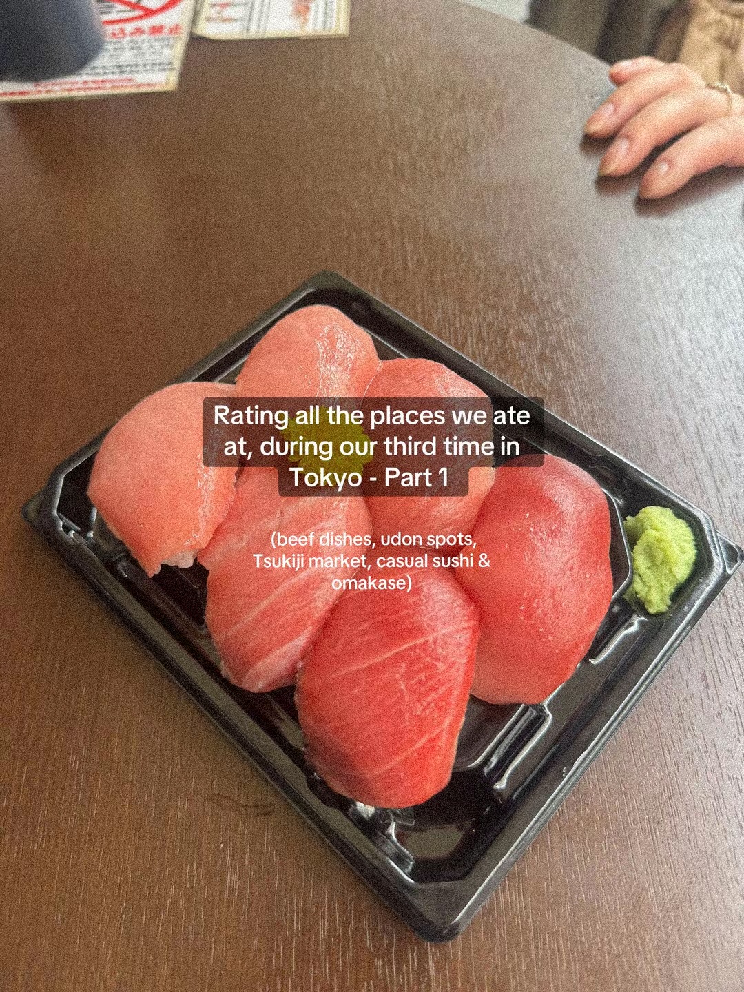 Tokyo Dining Highlights: A Third Visit's Culinary Journey