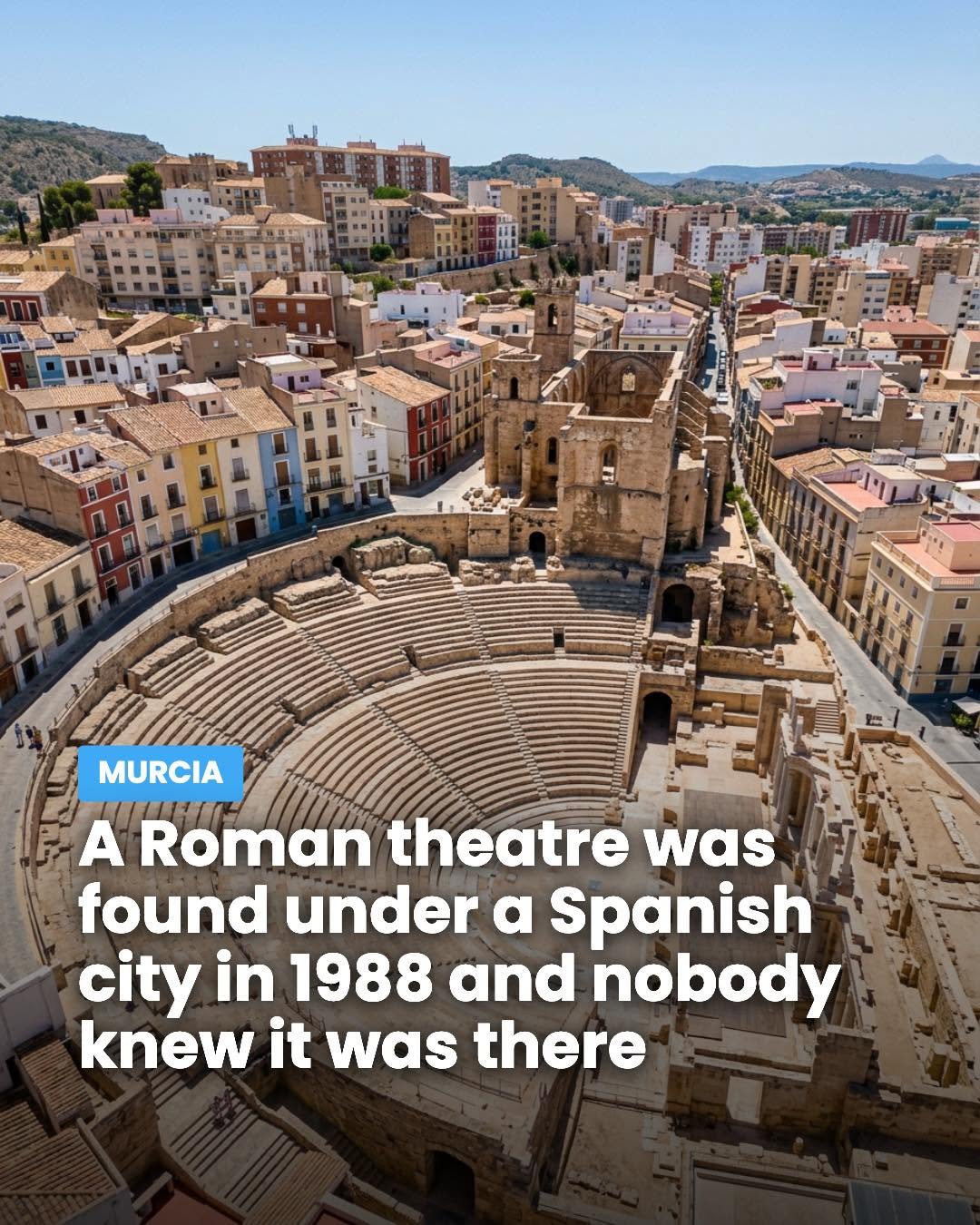 Roman Theater Discovered Beneath Spanish City