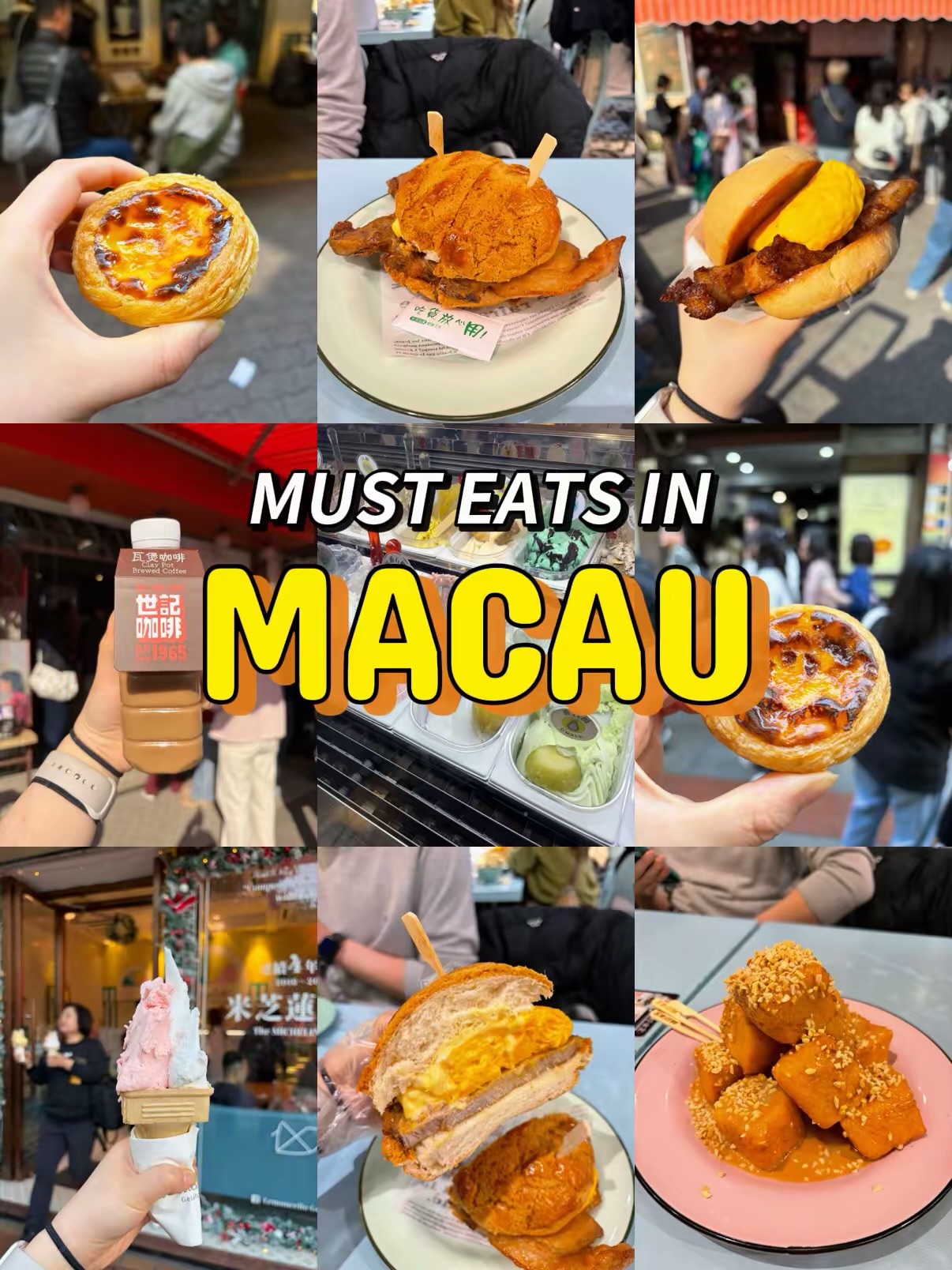 Macau Eats: Egg Tarts, Pork Burgers, and Coffee