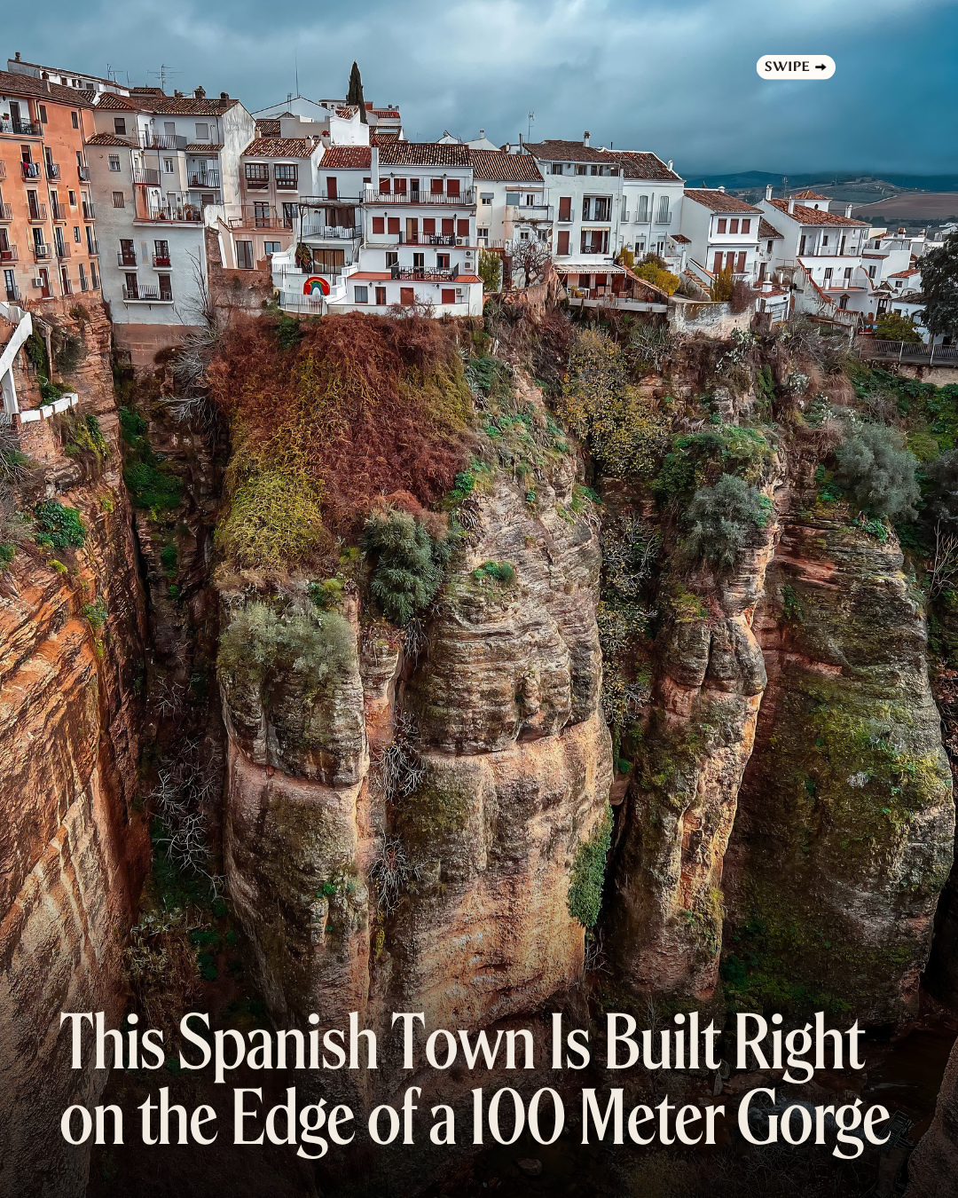 Ronda's Majestic Gorge and Iconic Bridge