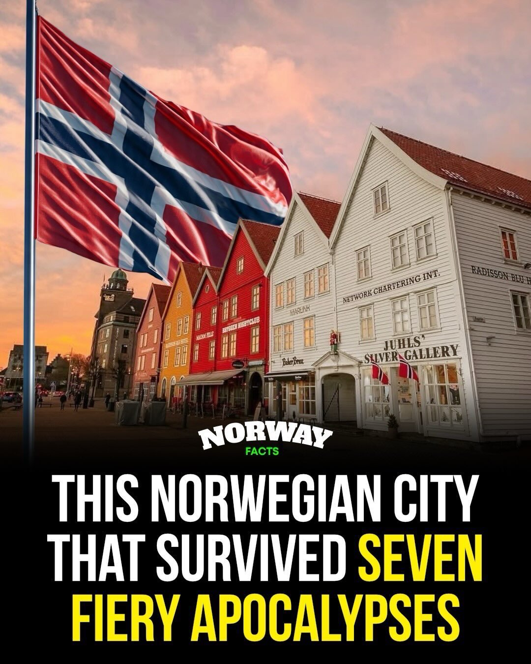 Bryggen: Historic Bergen Site Surviving Fires