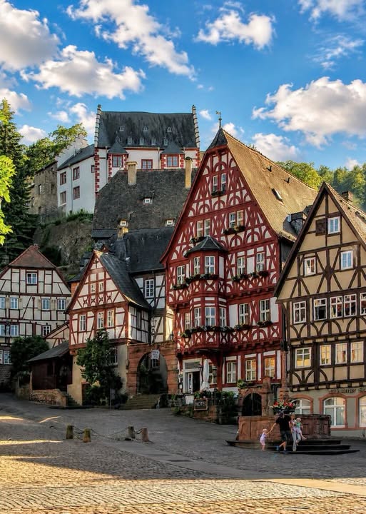 Historic German Town and Castle Views