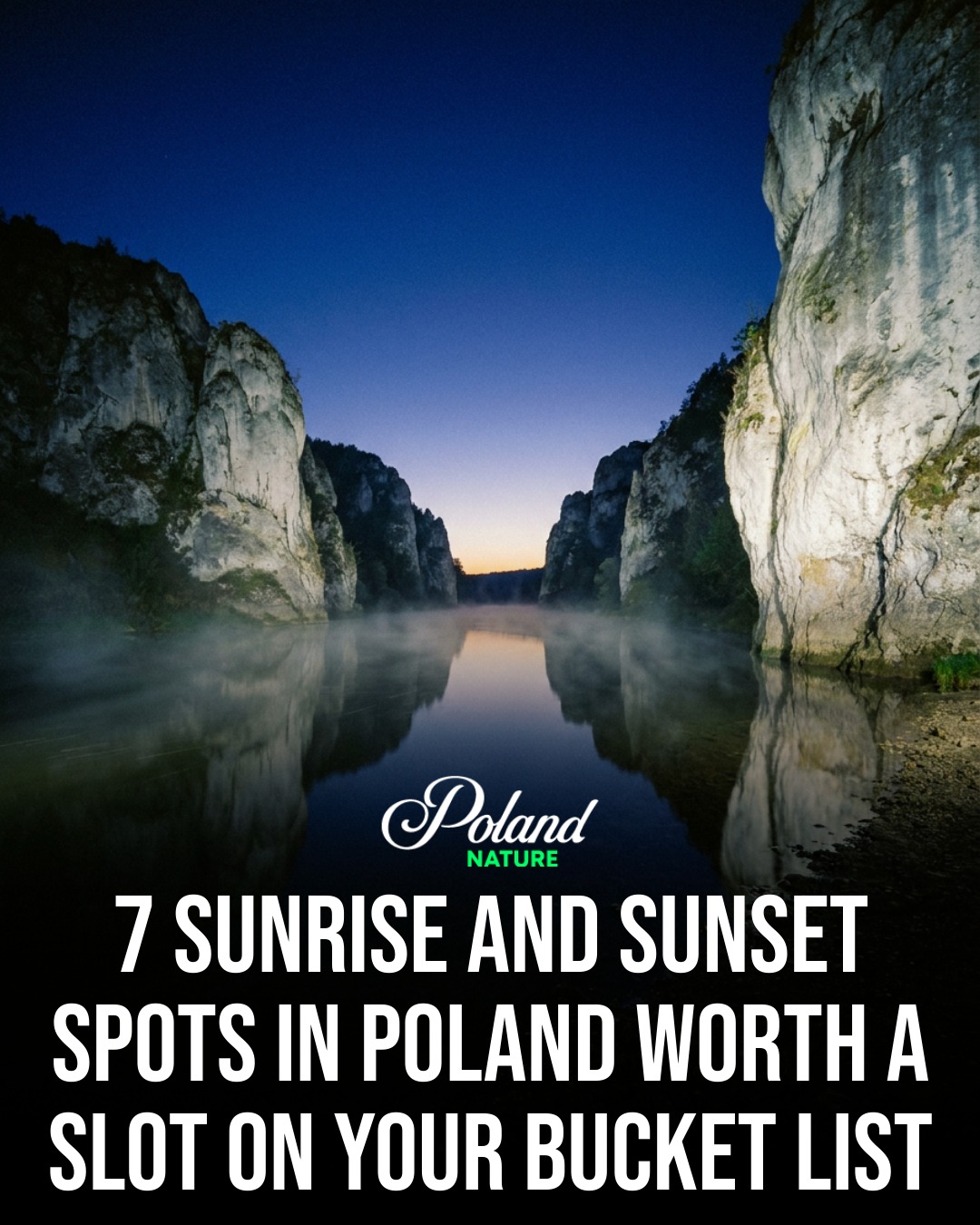 Seven Sunrise And Sunset Spots Across Poland