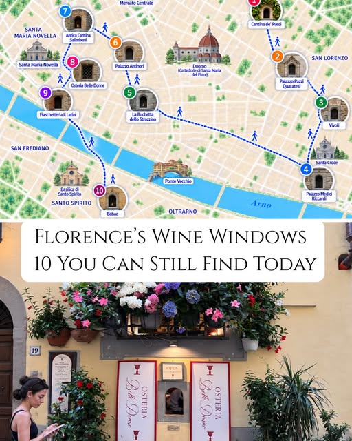 Florence Wine Windows: Historic and Active Sites
