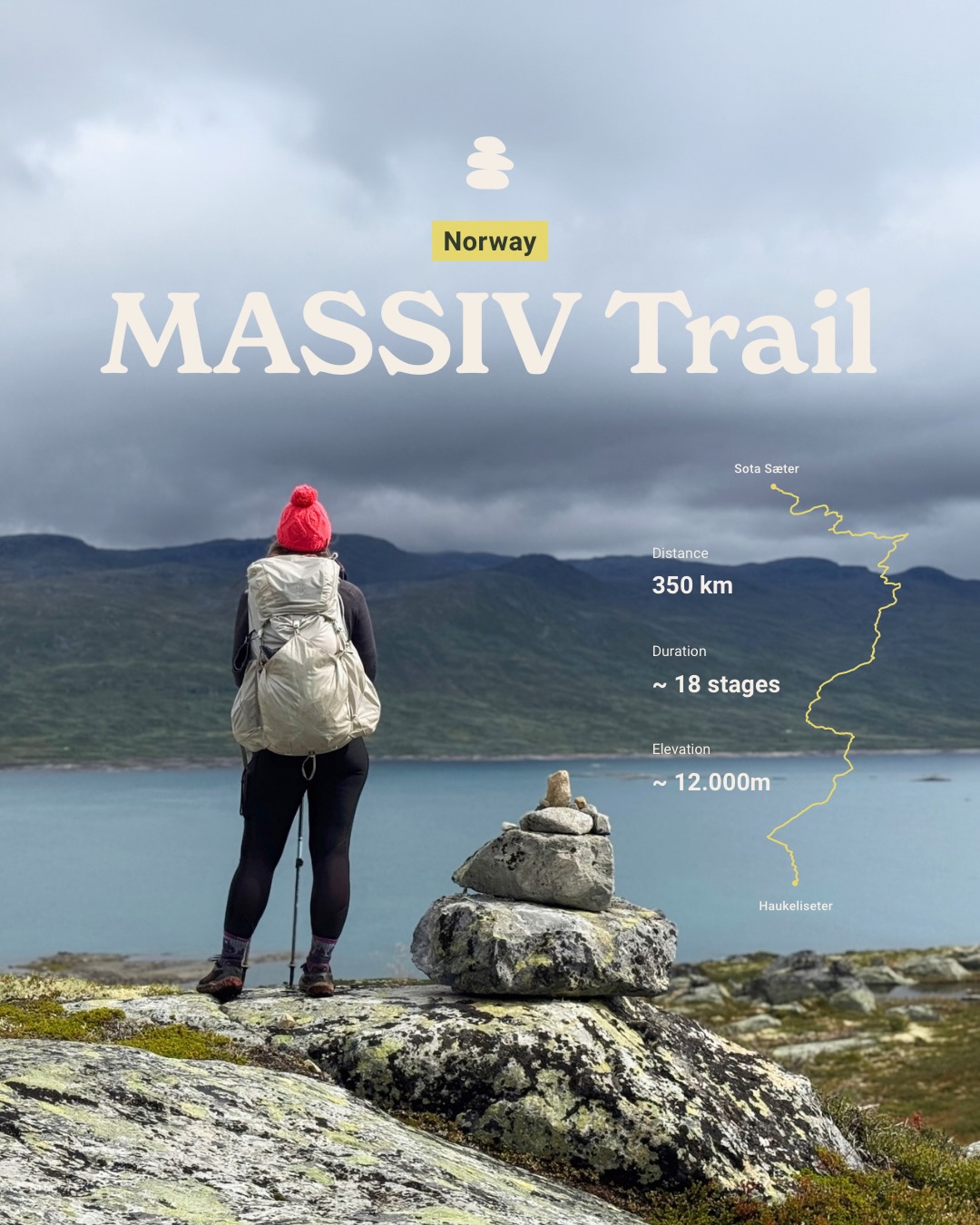 MASSIV Trail: Norway's Remote National Park Hiking Route
