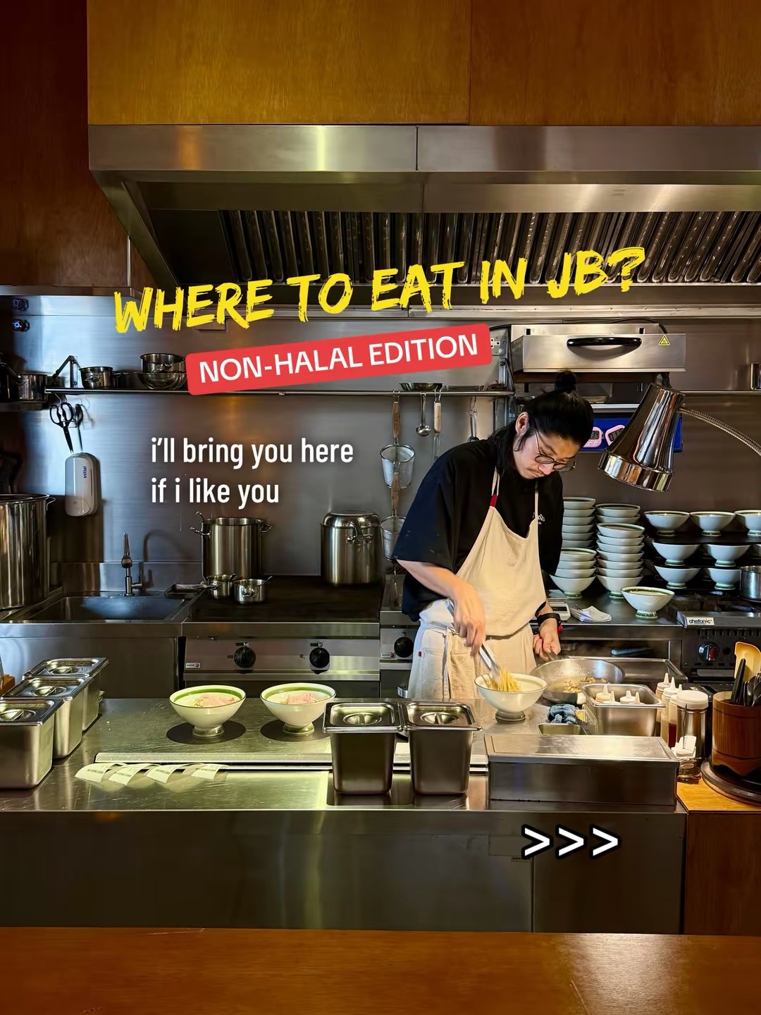 Non-Halal Eateries in Johor Bahru