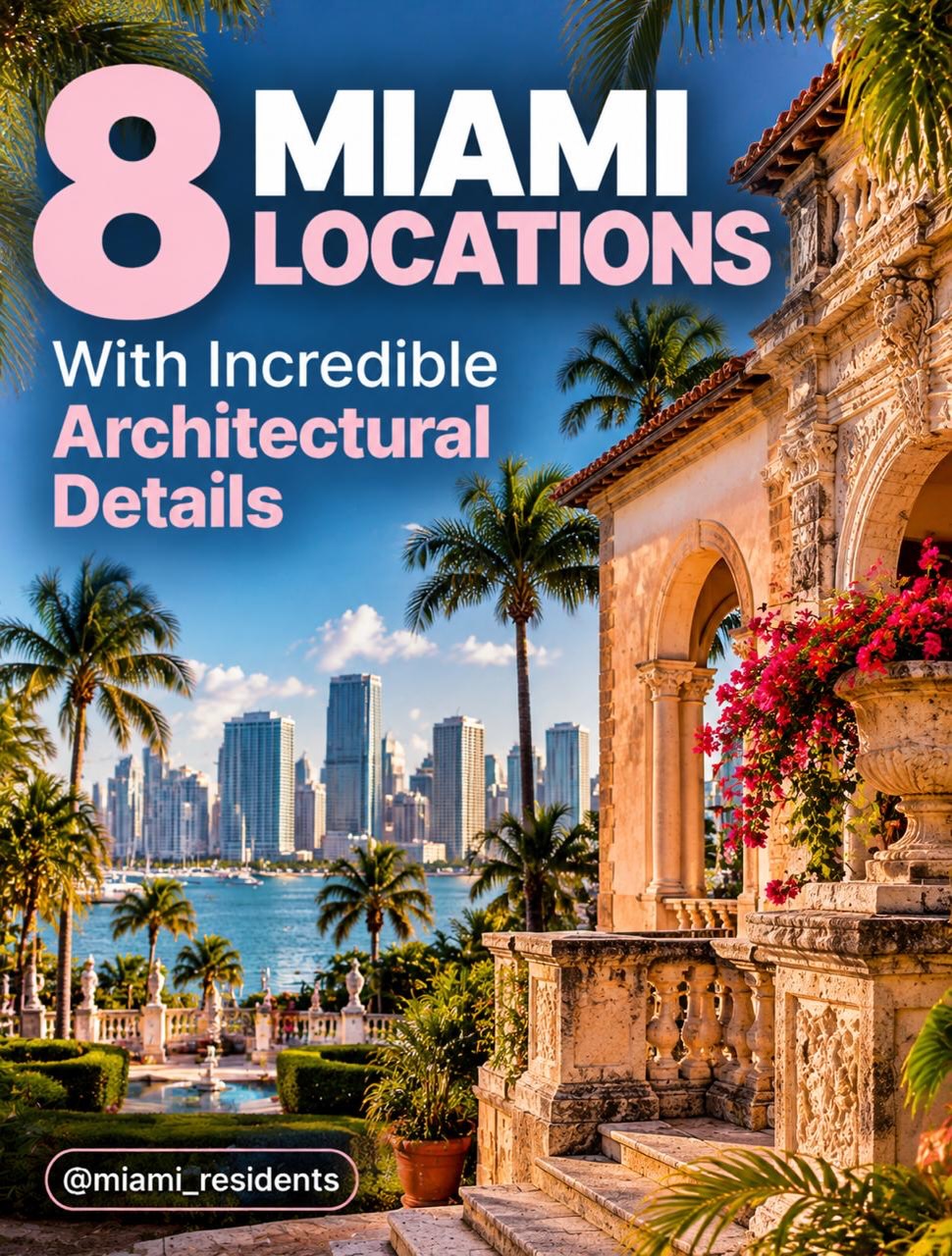 Miami's Architectural Gems Across Diverse Styles