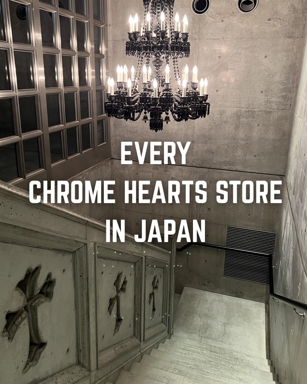 Japanese Chrome Hearts Stores Showcase Unique Designs