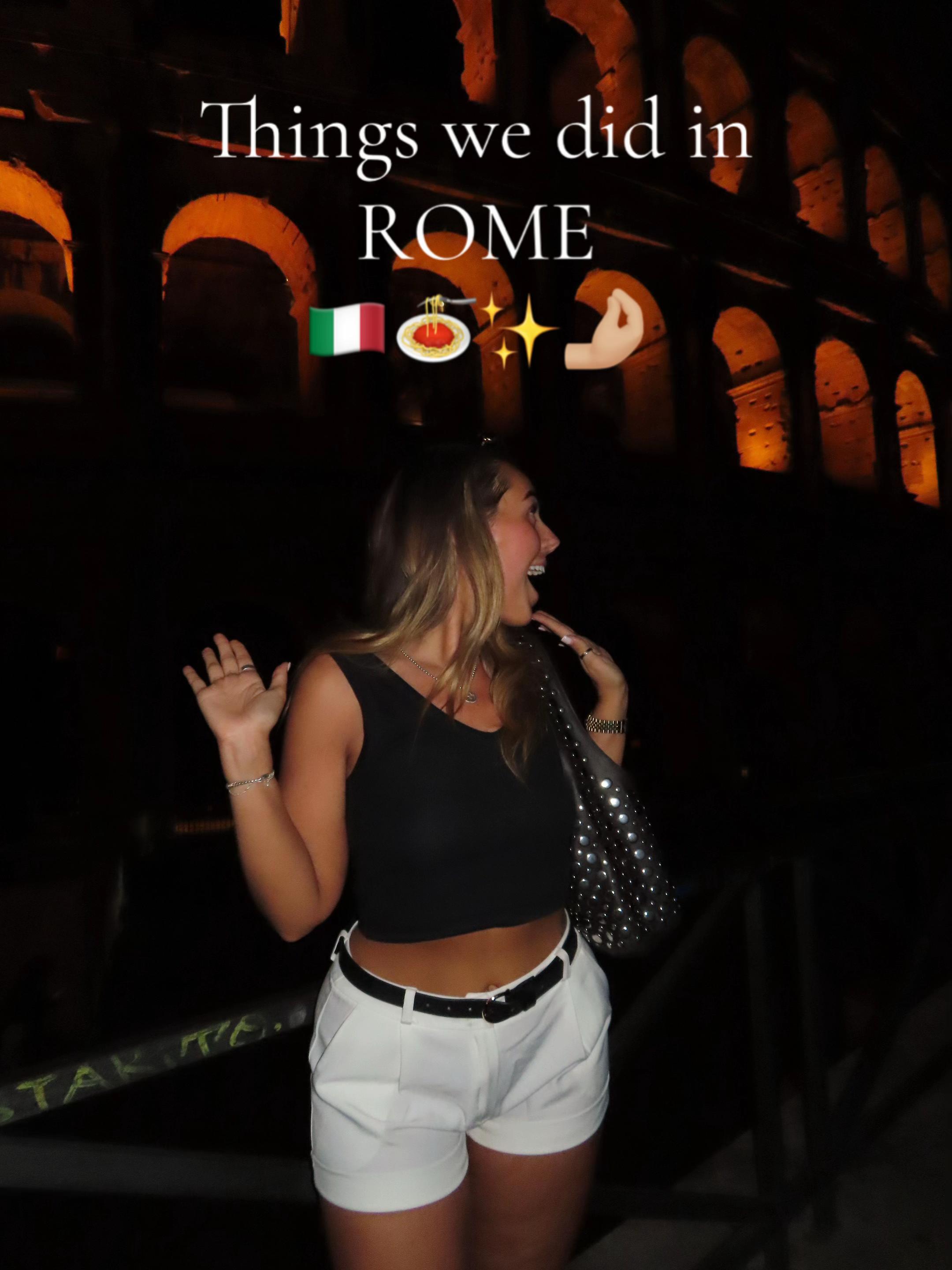 Rome Landmarks And Culinary Delights Showcase