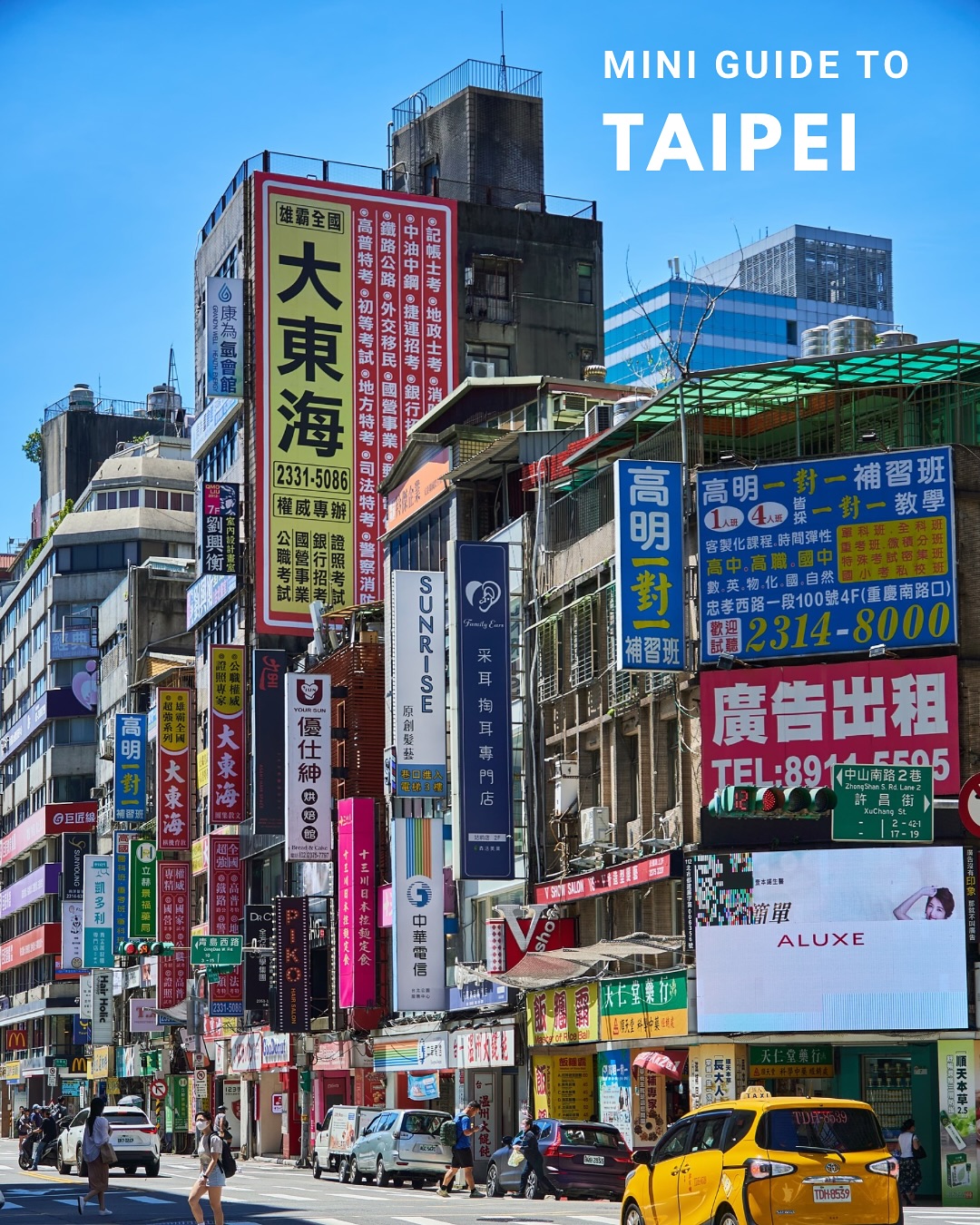 Taipei's Top Attractions, Markets, and Day Trips