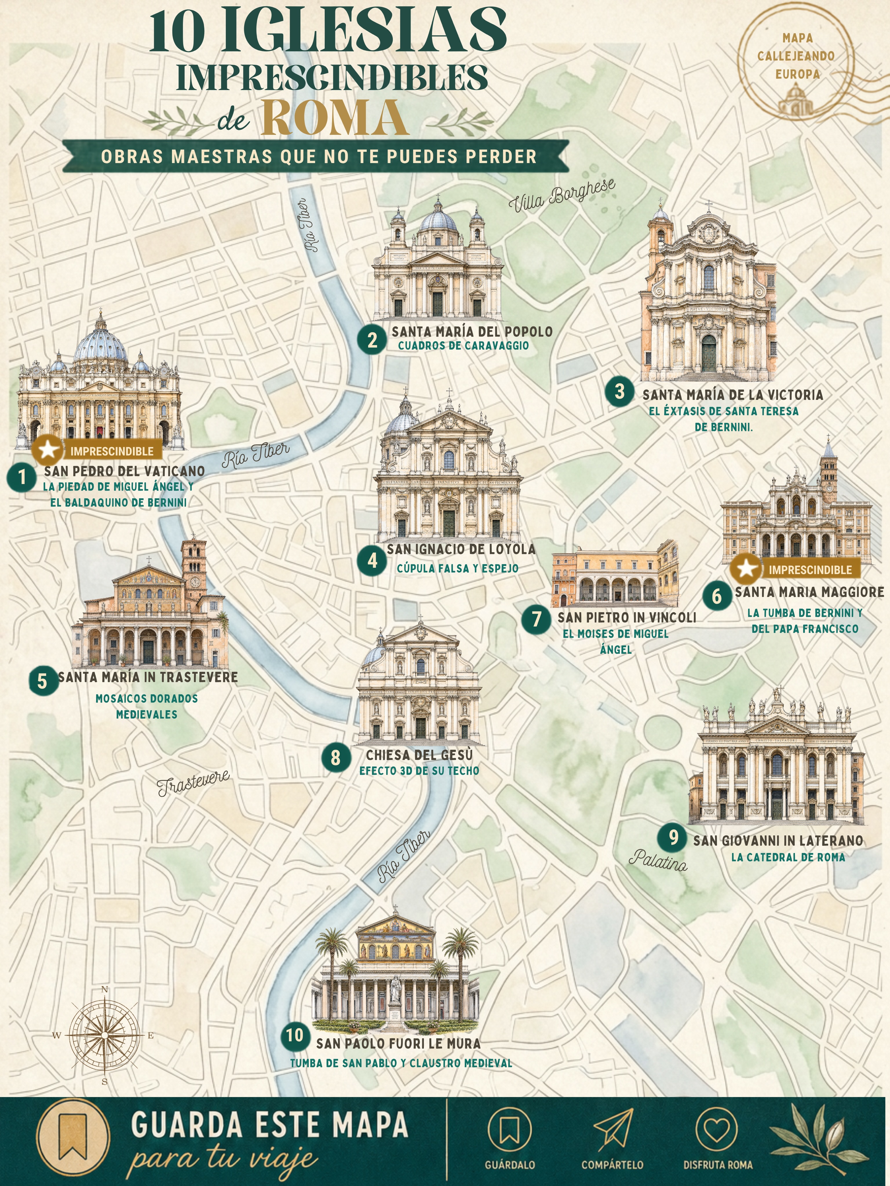 Rome's Ten Must-See Churches Rich in Art and History