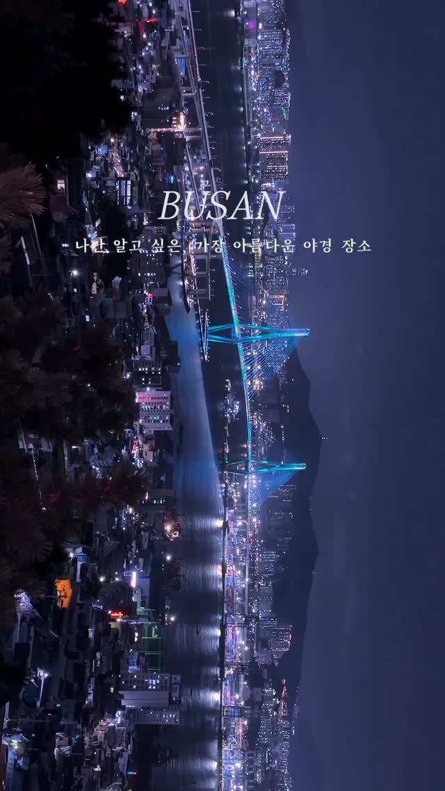 Cheonghak Reservoir Observatory: Busan's Romantic Night View