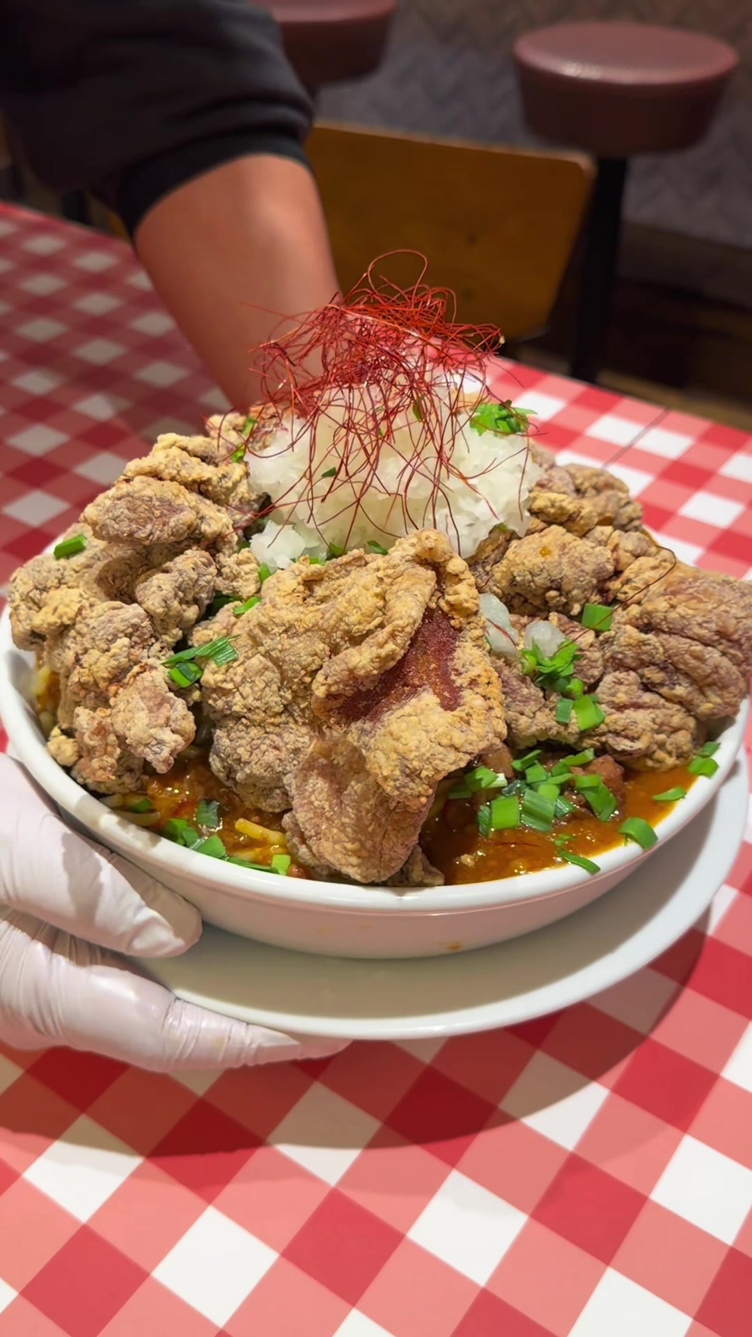 Giant Taiwanese-Style Meat Mountain Pasta Dishes