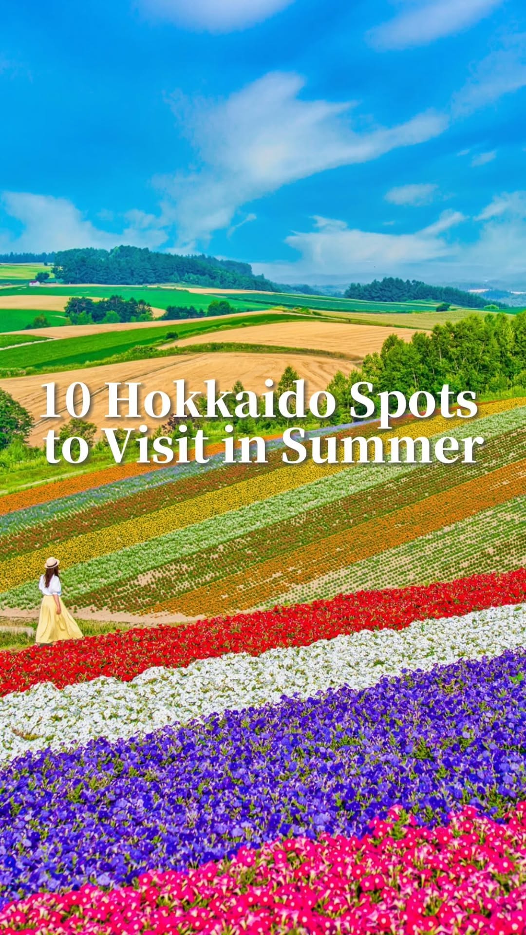 Hokkaido's Summer Gardens and Scenic Wonders