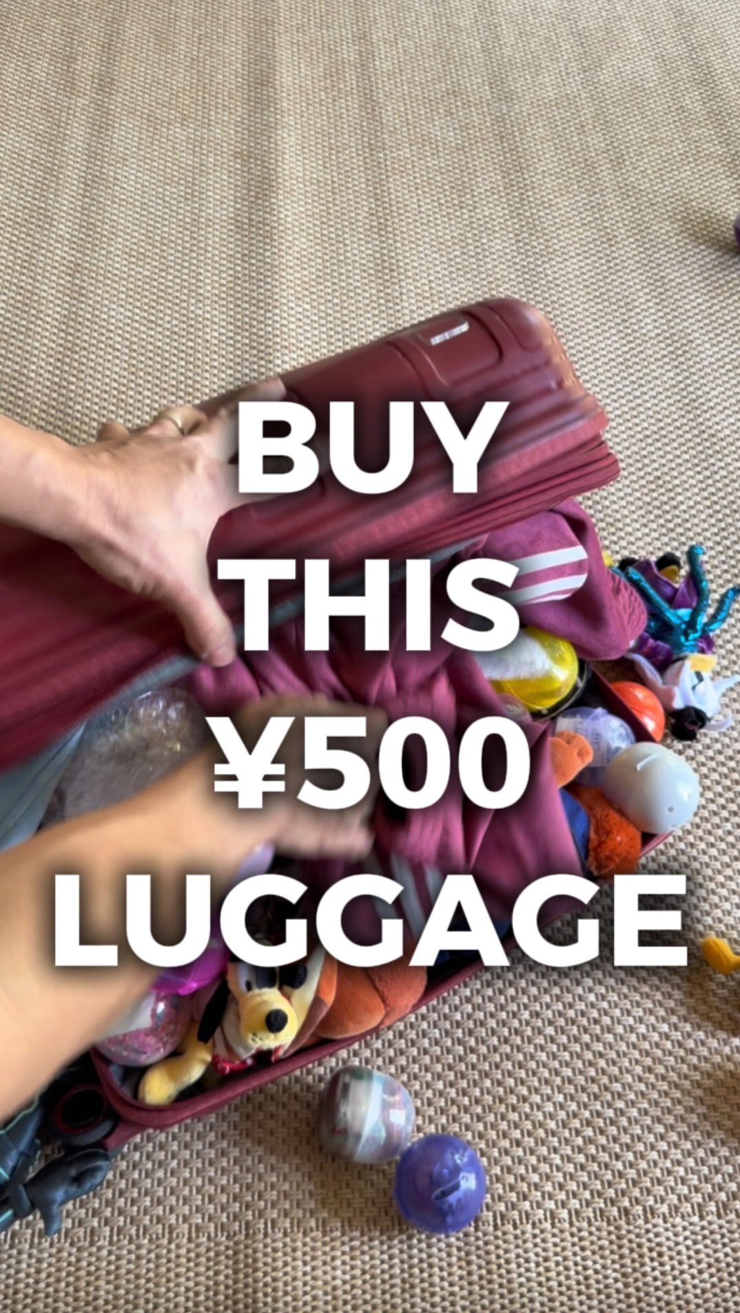Affordable Bag for Overpacking in Japan